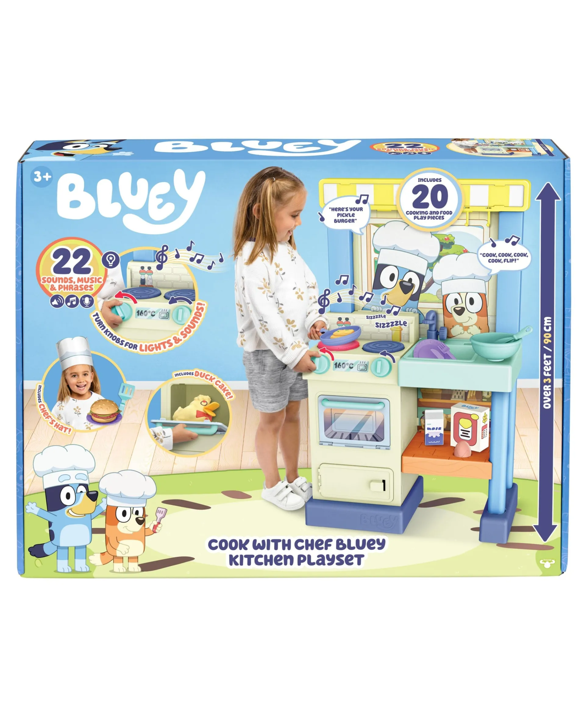 Bluey Deluxe Cook and Clean Kitchen S11
