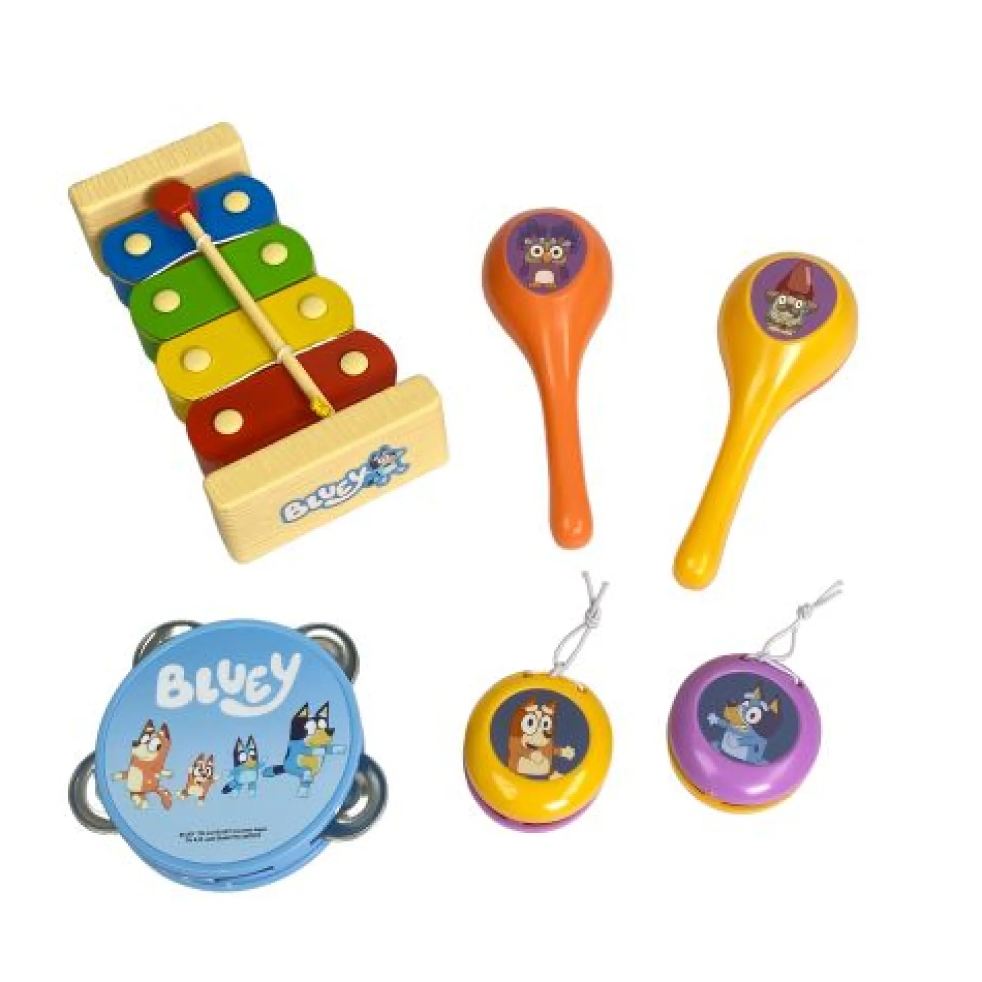 Bluey's Magic Xylophone 7-Piece Band Set