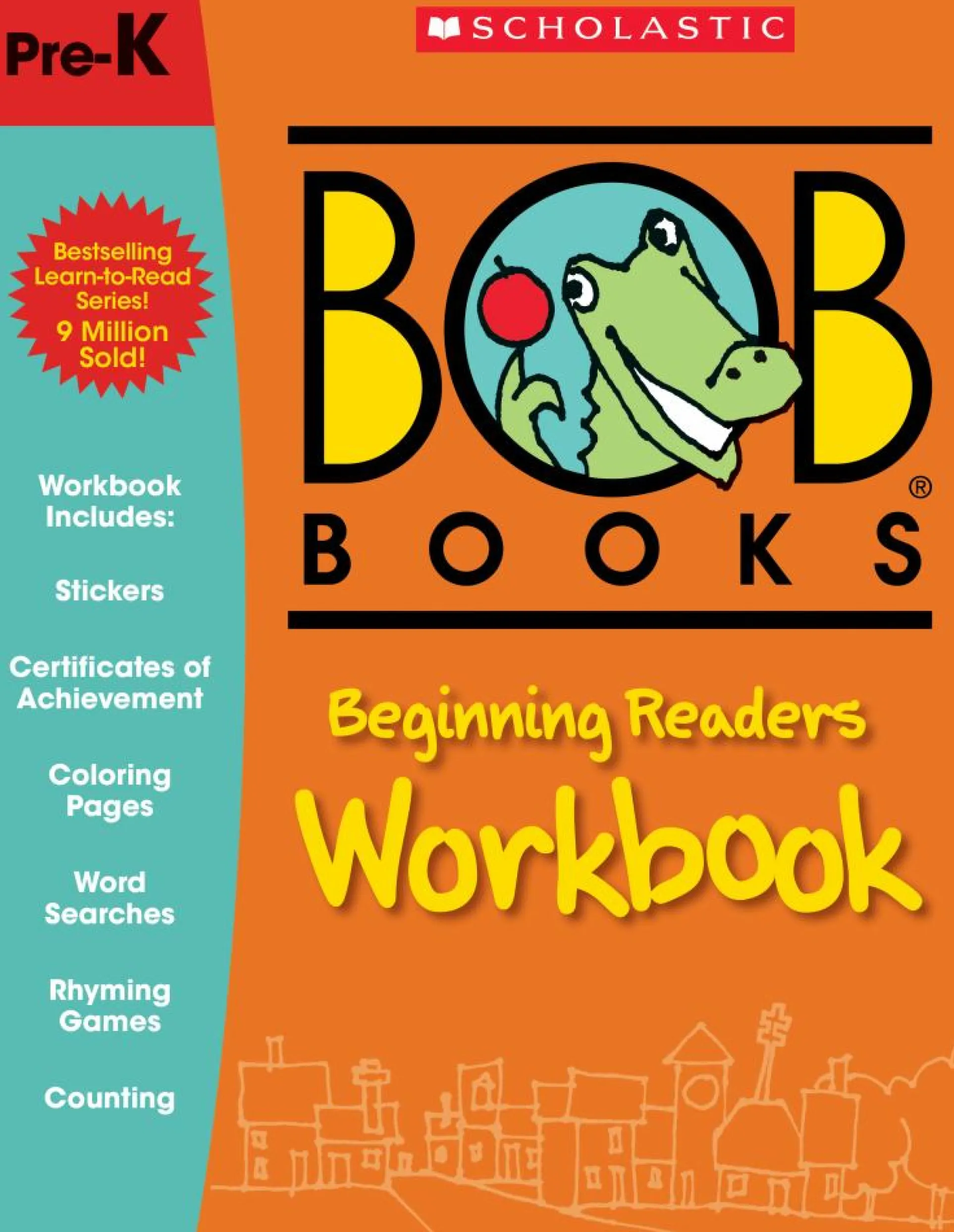 Bob Books: Beginning Readers Jumbo Workbook with Stickers