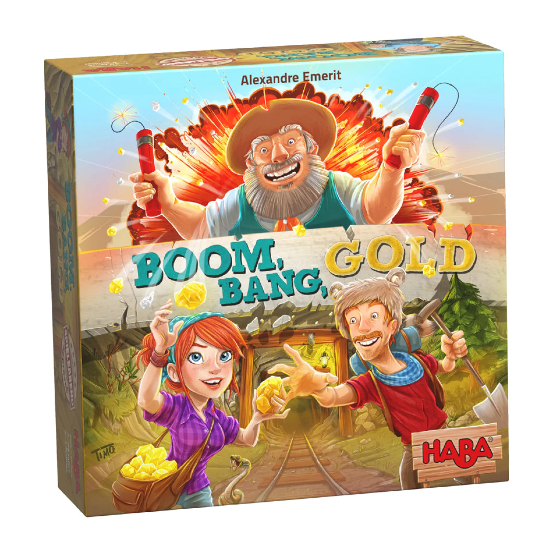 Boom, Bang, Gold Family Board Game by HABA