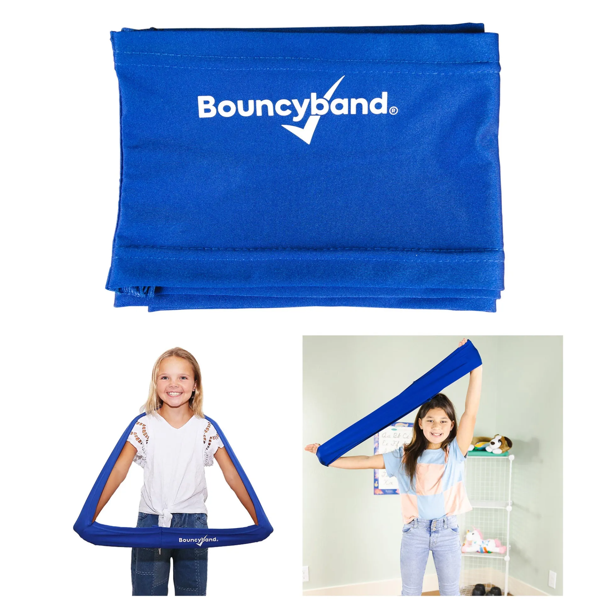 Bouncyband Calming Stretchy Band Fidget Toy