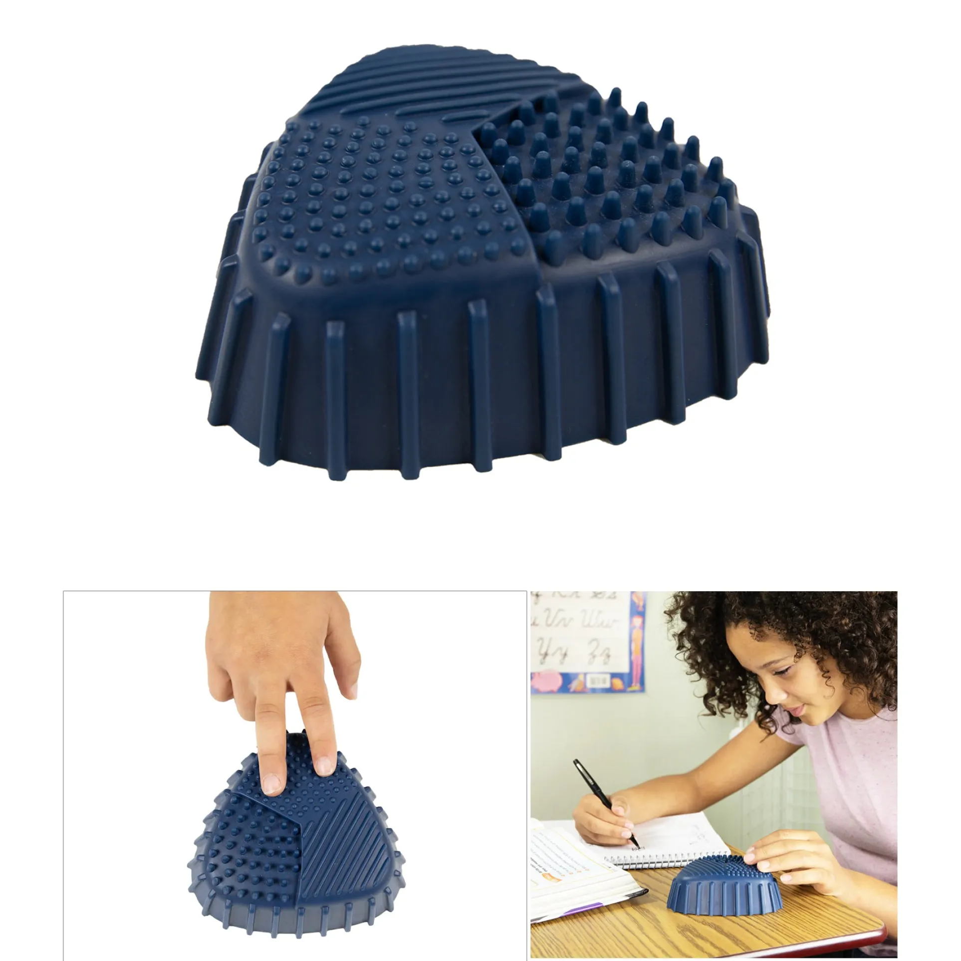 Bouncyband® SensiPod Desk Fidget Toy, Dark Blue