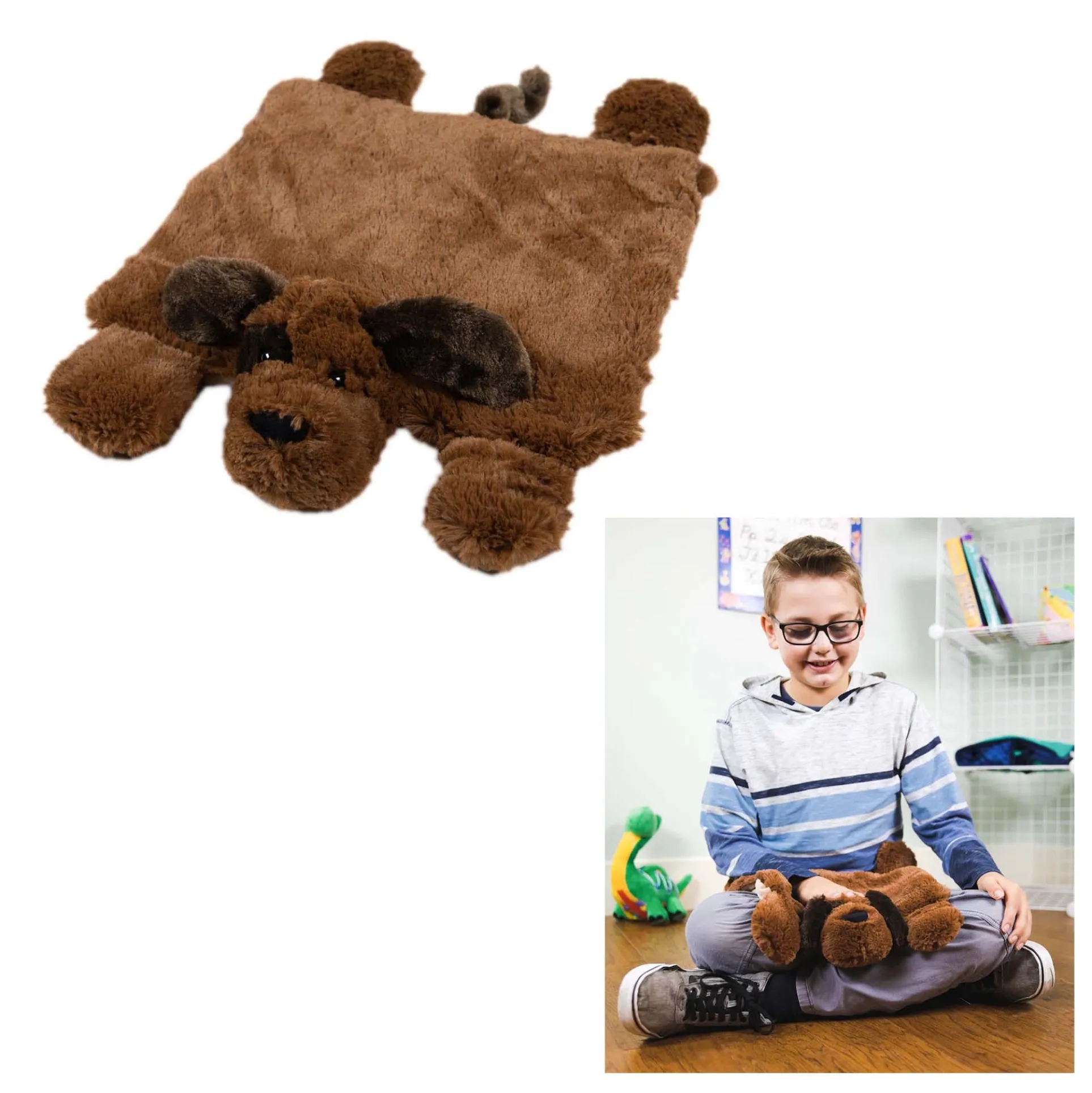 Bouncyband Sensory Plush Puppy Lap Pad ‚Äì Calming Weighted Comfort