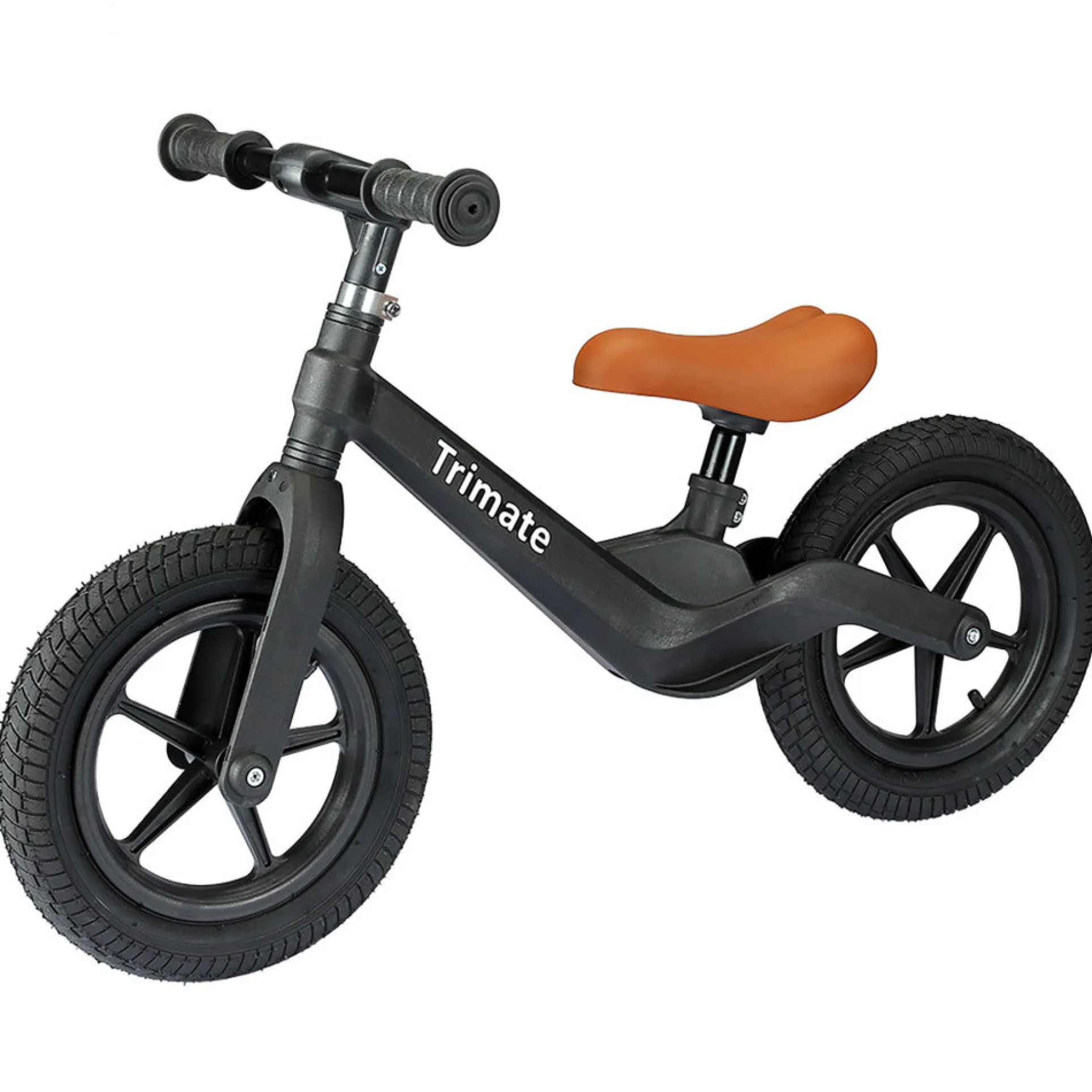Boys 12 inch Trimate Toddler Balance Sport Bike, Black - No Pedal Bike for 3-5 Year Olds