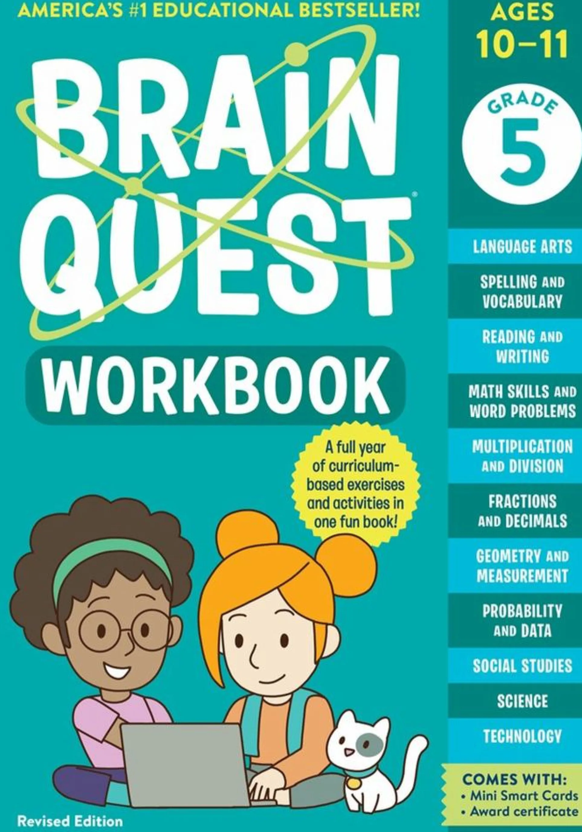Brain Quest Grade 5 Workbook - Revised Edition