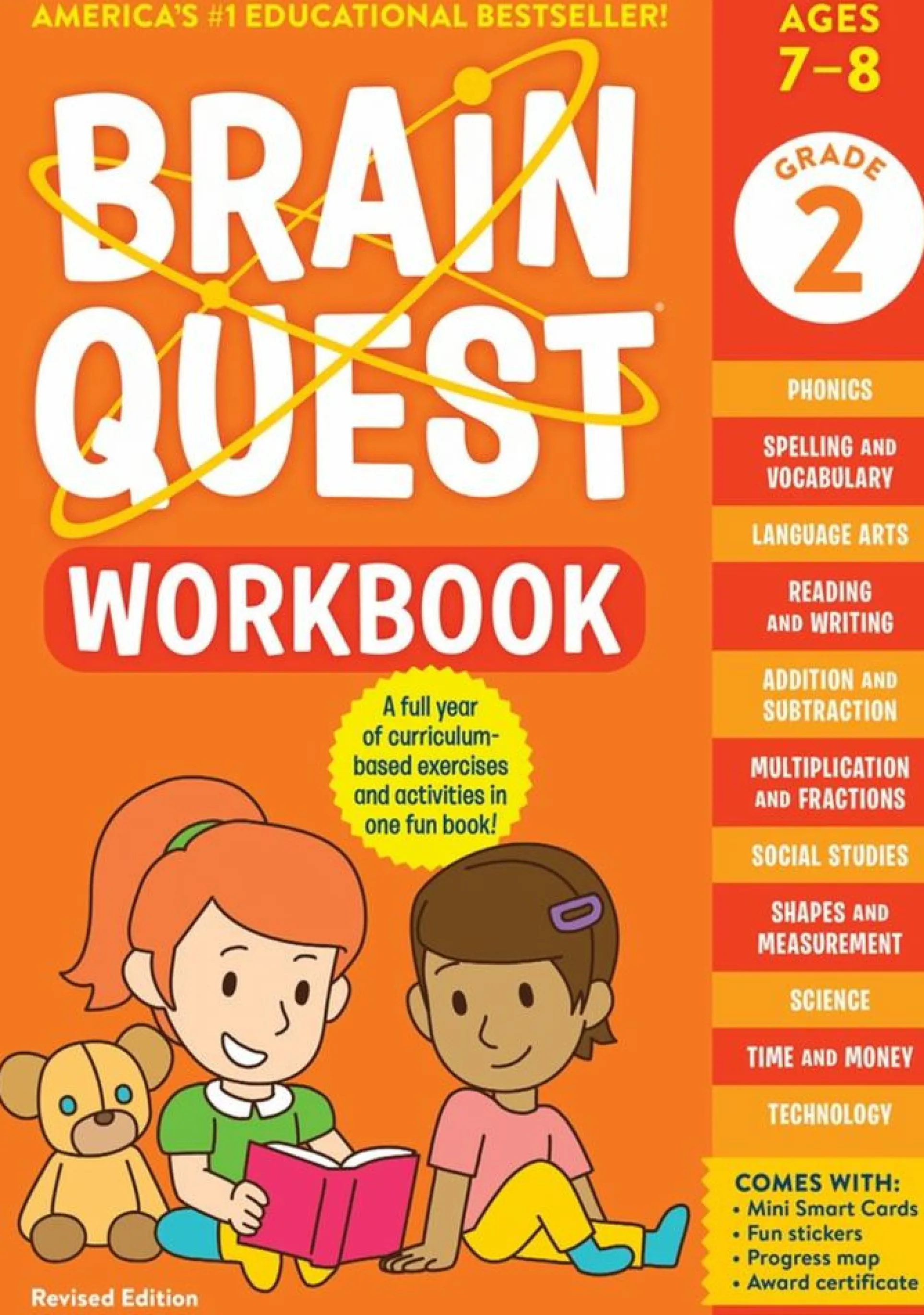 Brain Quest 2nd Grade Workbook - Revised Edition with Interactive Tech