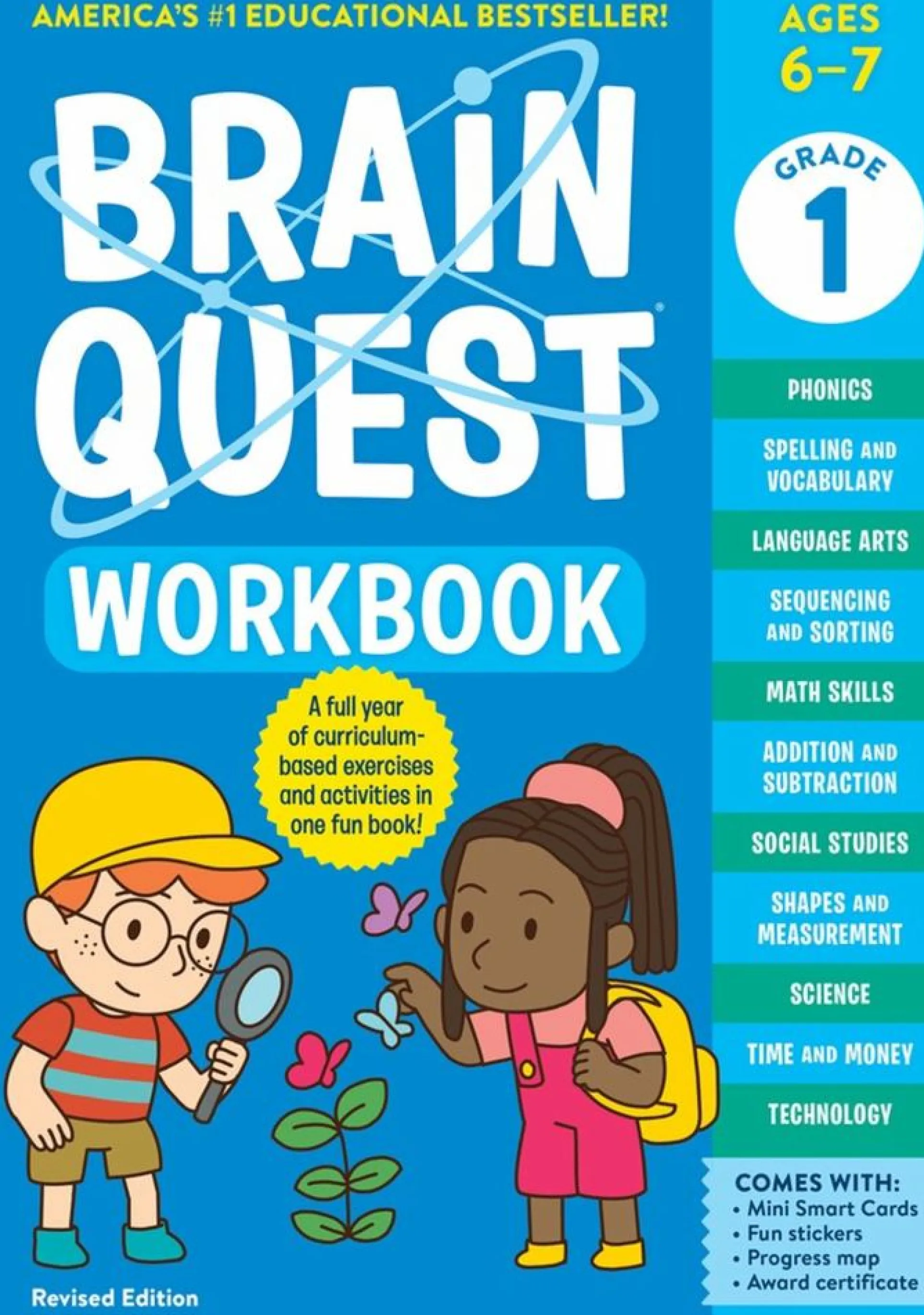 Brain Quest 1st Grade Workbook - Revised Edition