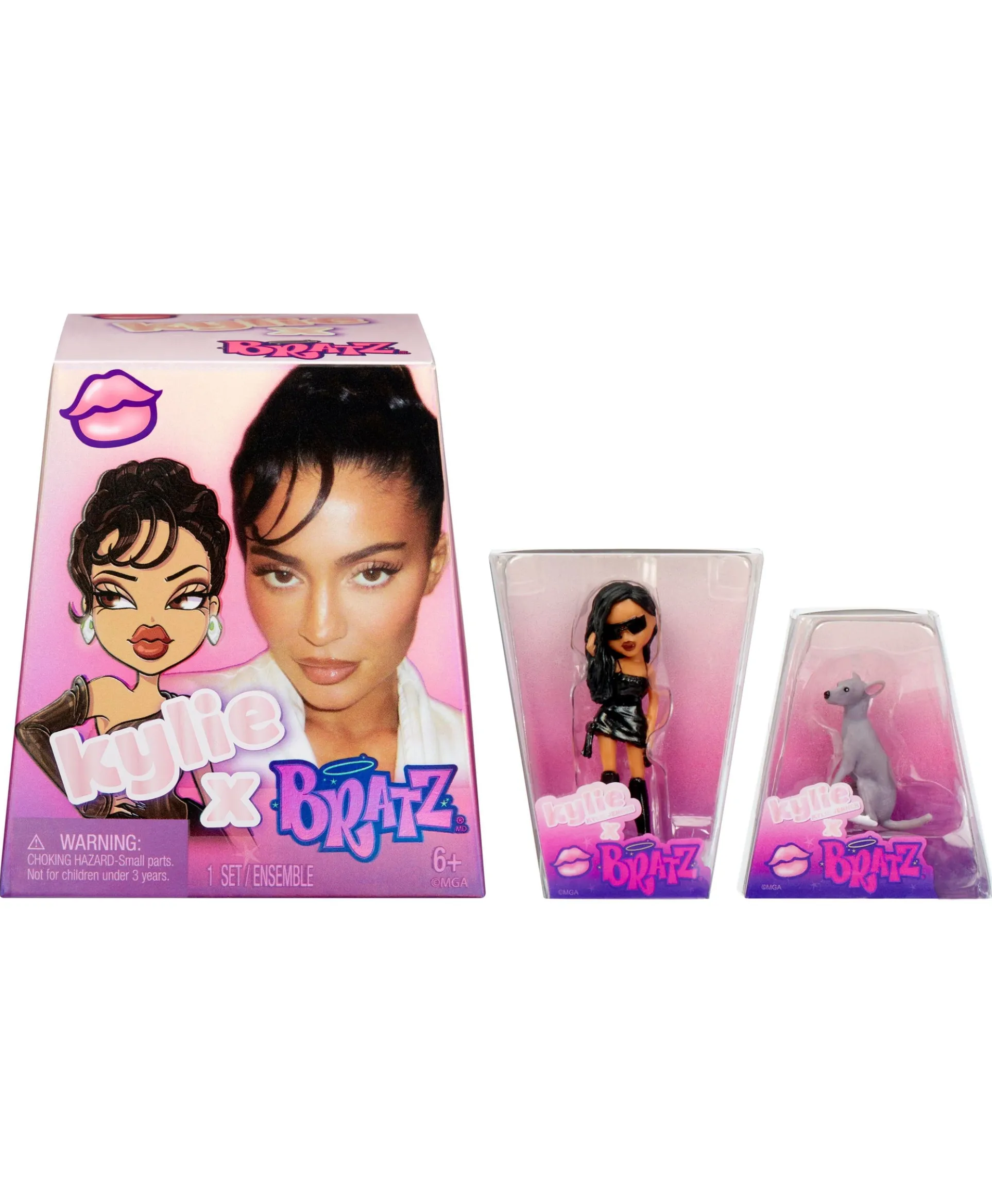 Bratz x Kylie Jenner Mini Collectible Figures - Iconic Fashion Moments Series