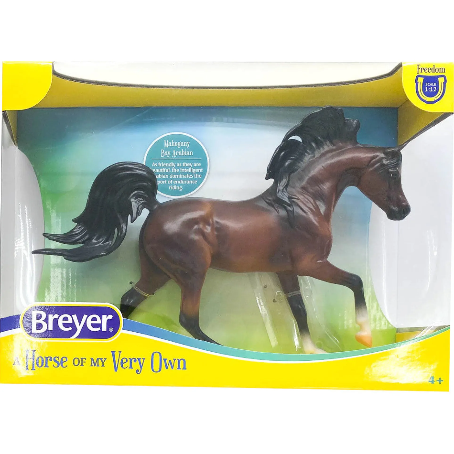 Breyer Freedom Series 1:12 Scale - Mahogany Bay Arabian Horse Model