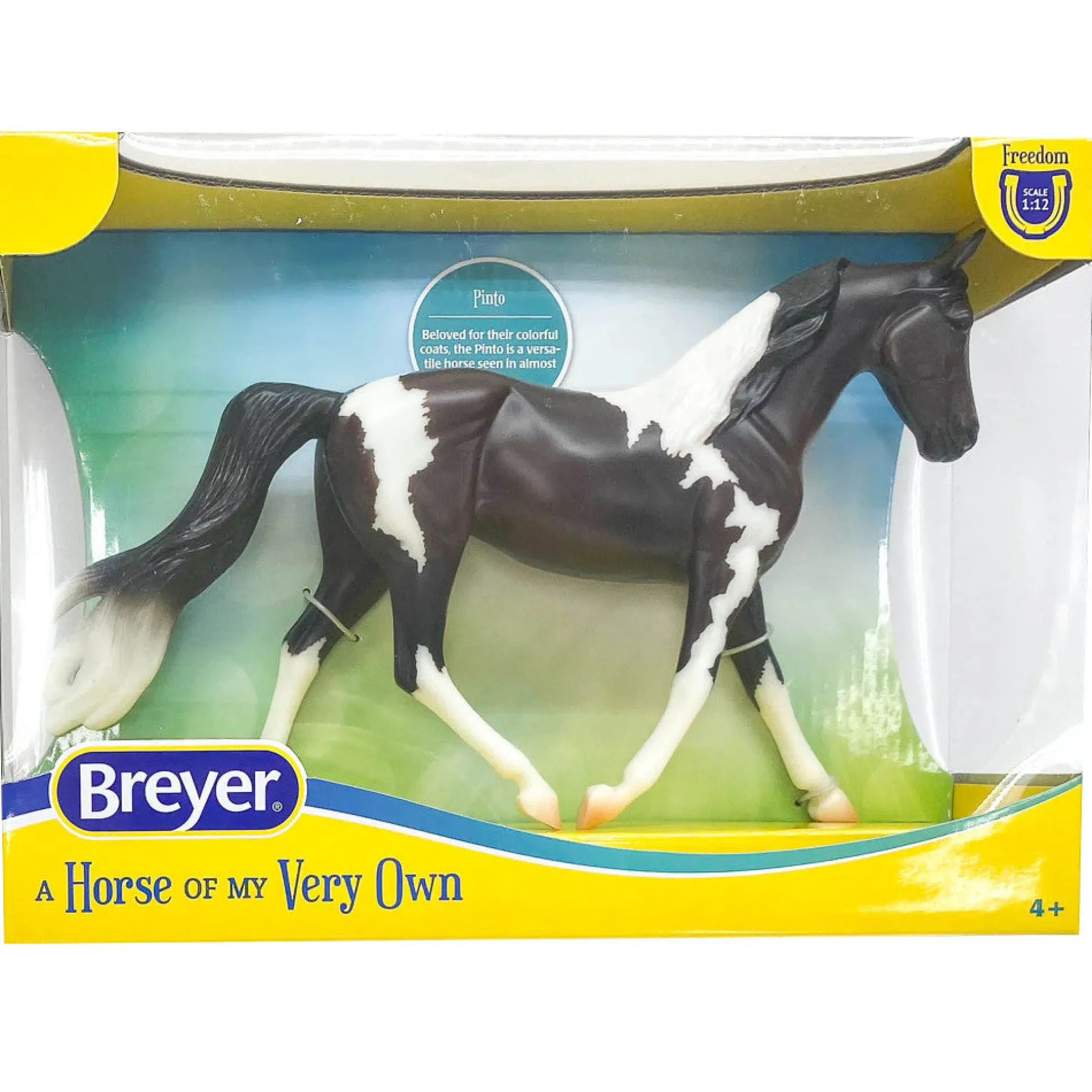 Breyer Freedom Series 1:12 Scale Hand-Painted Pinto Horse Model