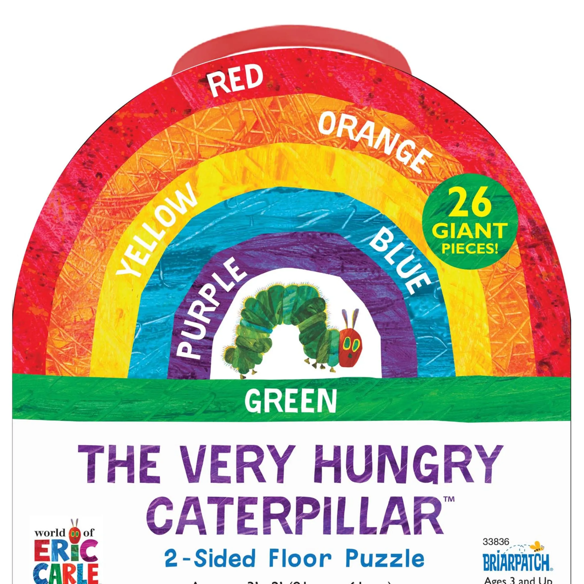 Briarpatch Eric Carle Very Hungry Caterpillar 26-Piece Floor Puzzle