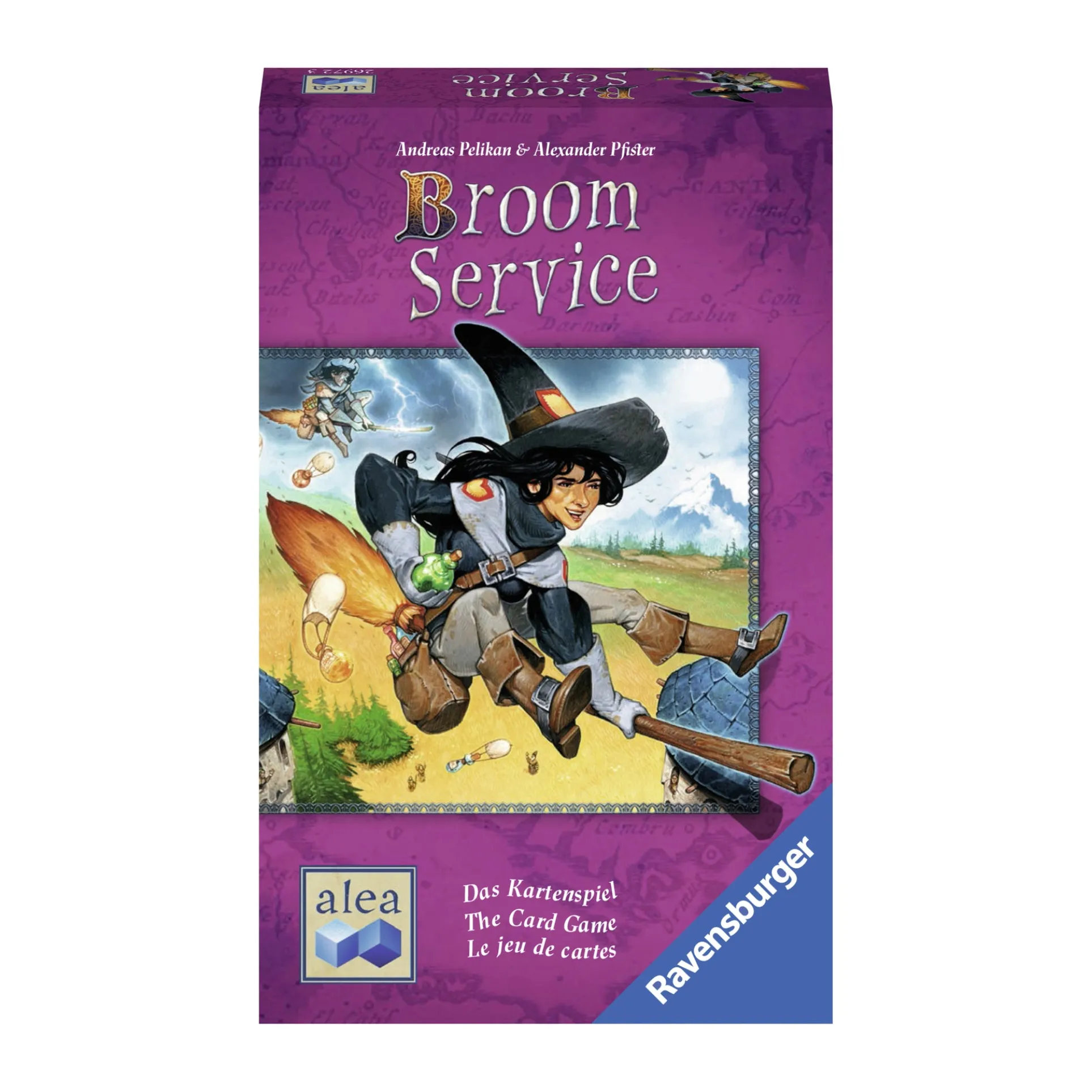 Broom Service Alea Card Game Series #2 with 1st Expansion