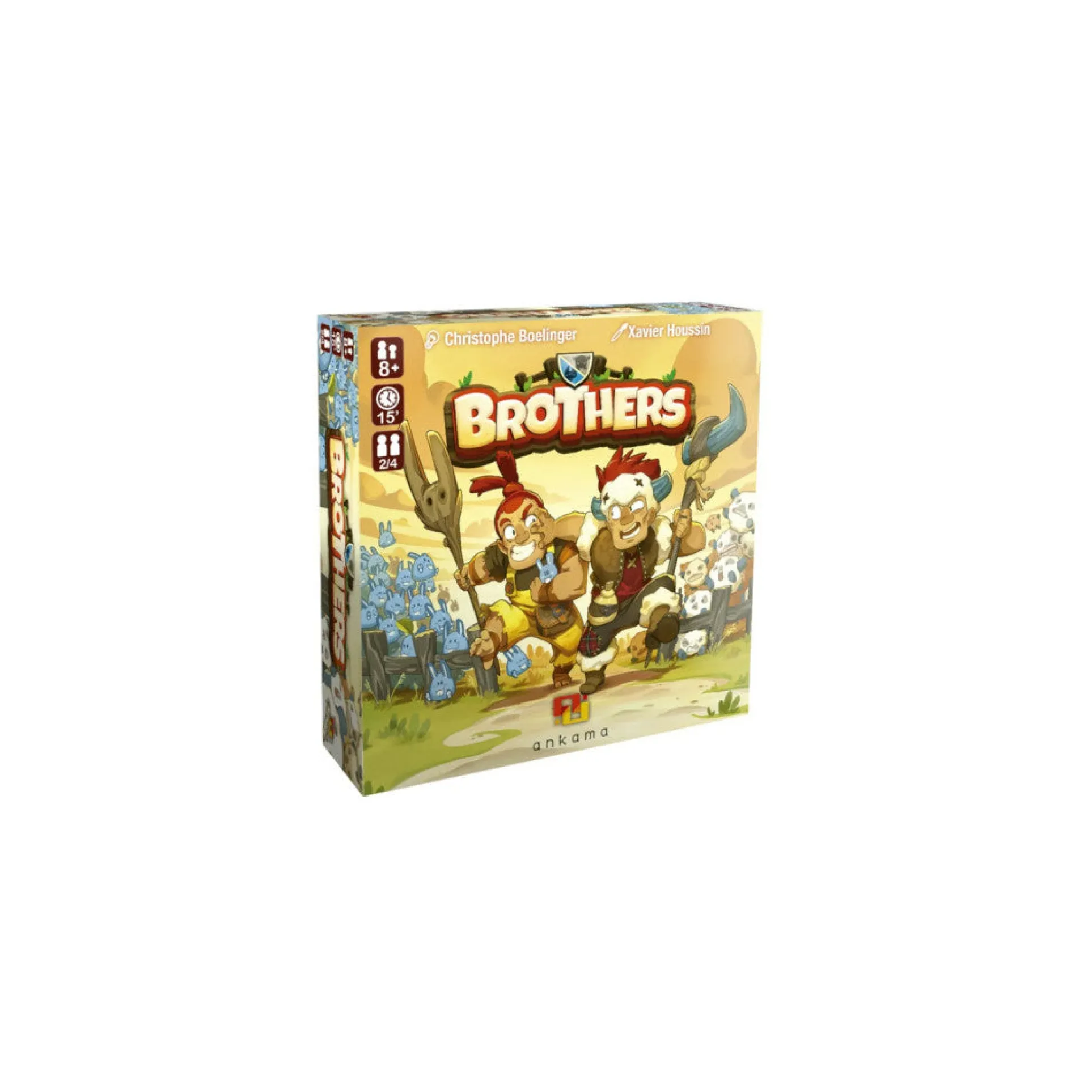 Brothers Strategic Family Board Game for 2-4 Players