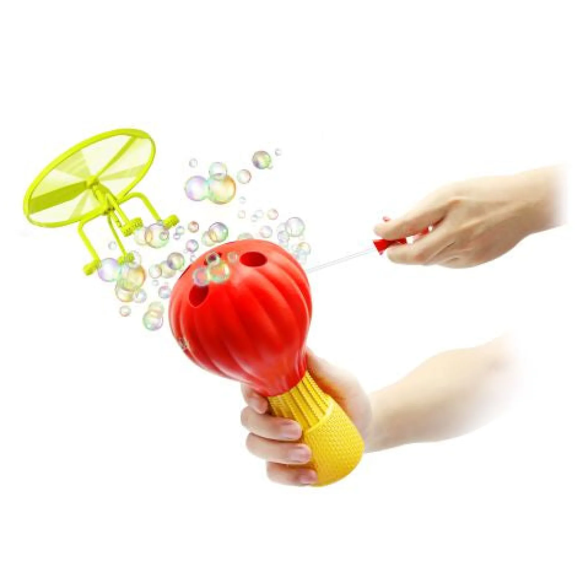 Bubbleloon Colorful Outdoor Bubble Launcher Toy