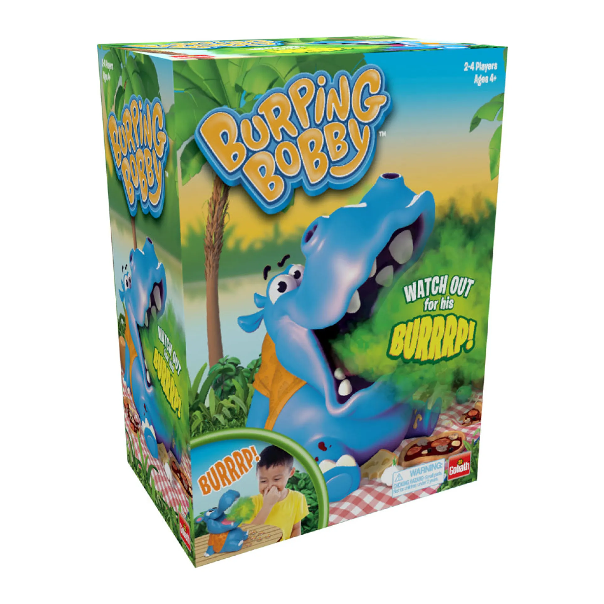 Burping Bobby Interactive Board Game by Goliath