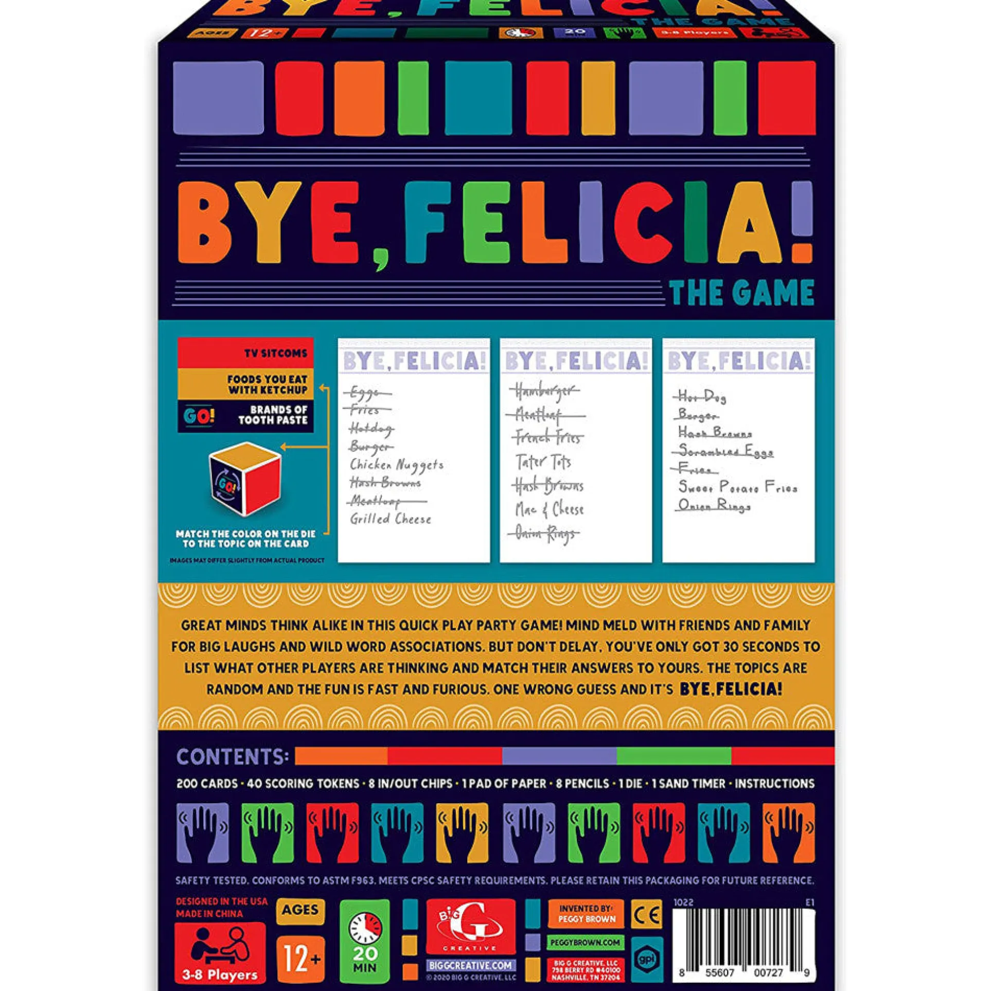 Bye, Felicia! Party Game - Quick-Thinking Word Association Game for Teens & Adults