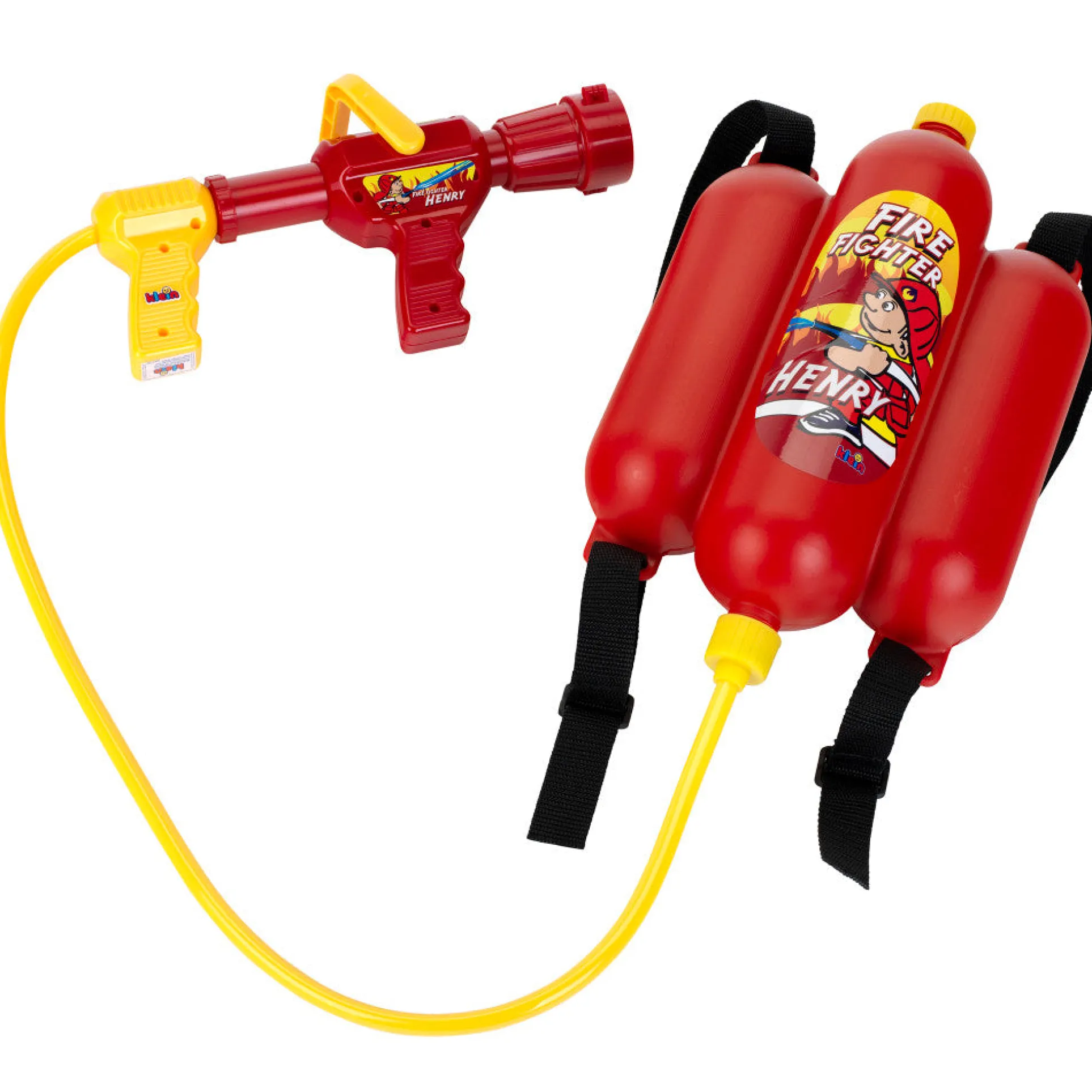 Theo Klein Firefighter Henry Water Sprayer - Child-Sized Backpack Tank