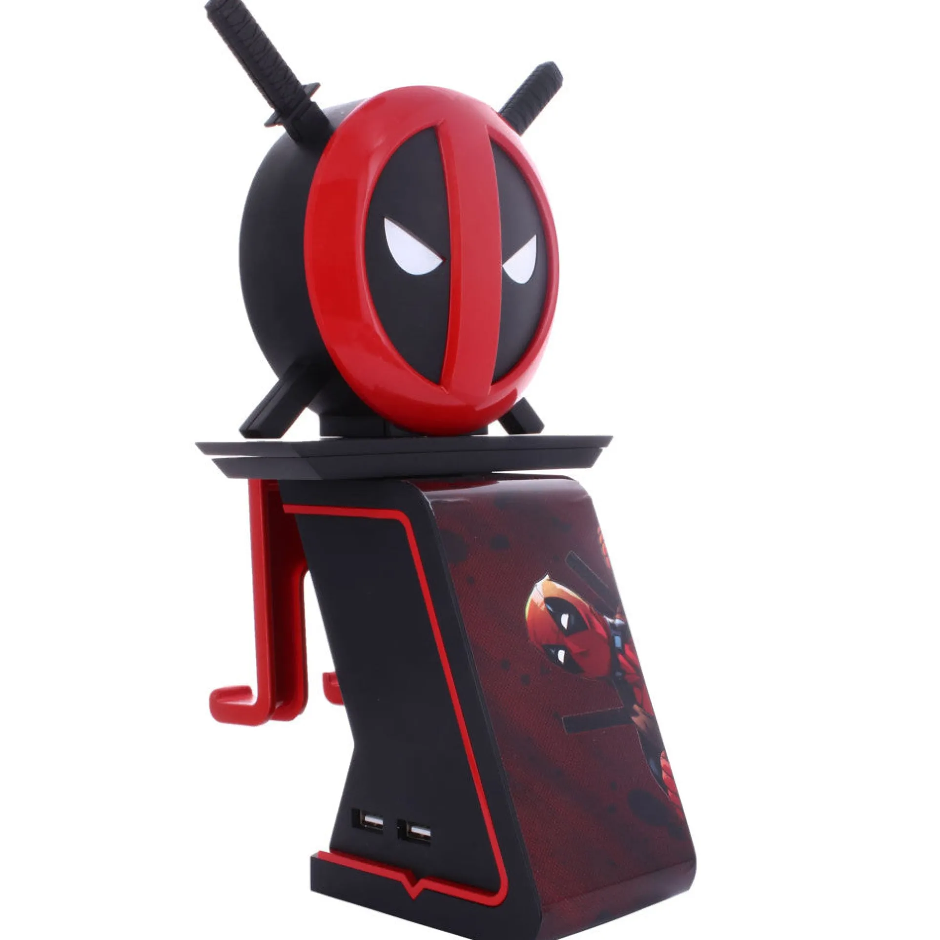 Cable Guys LED IKONS Marvel Deadpool - Electronic Device Holder and Charger