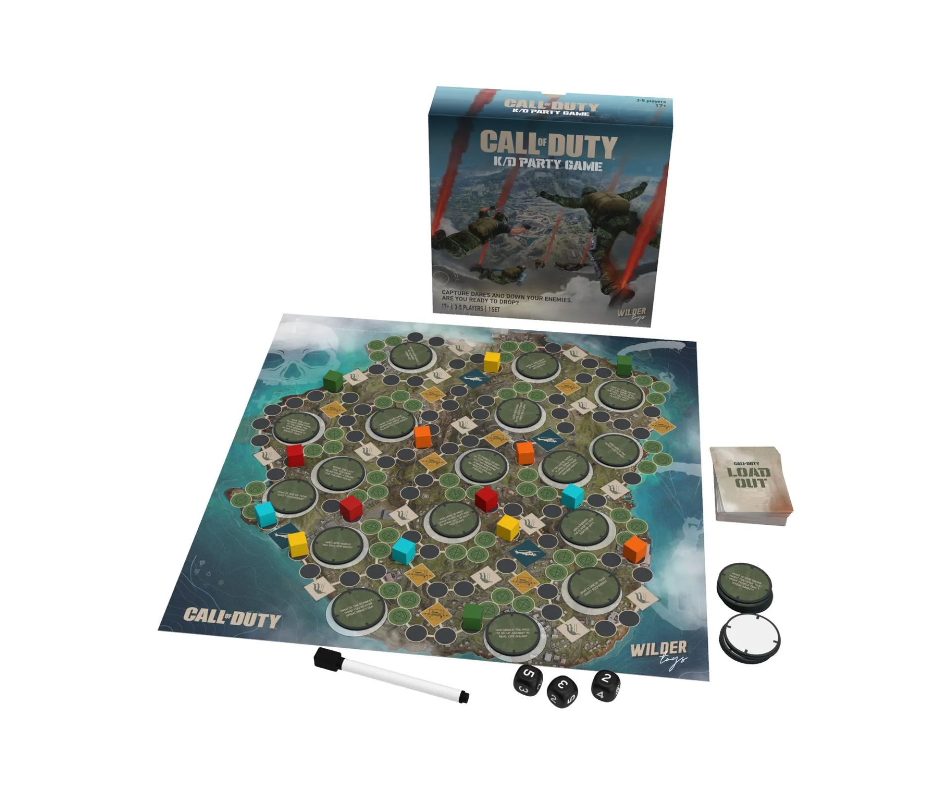 Call of Duty: K/D Party Game – Ultimate Tactical Board Experience