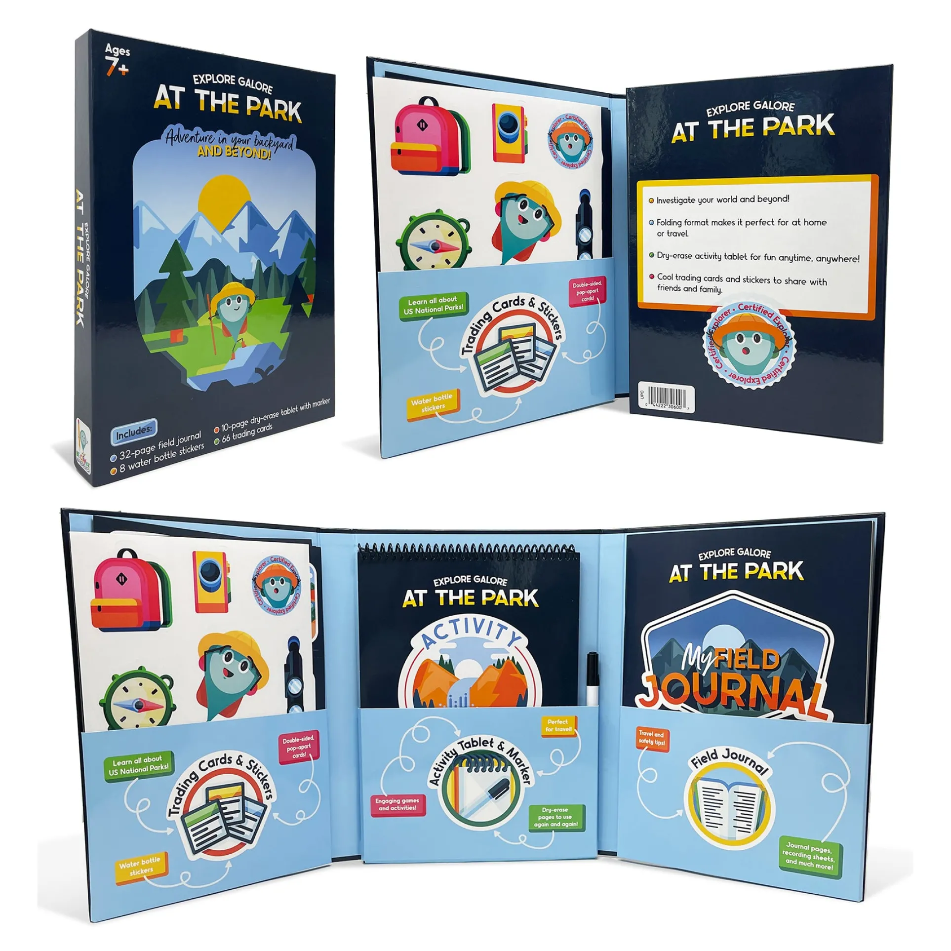 Carson Dellosa Explore Galore: At The Park Dry-Erase Activity Kit