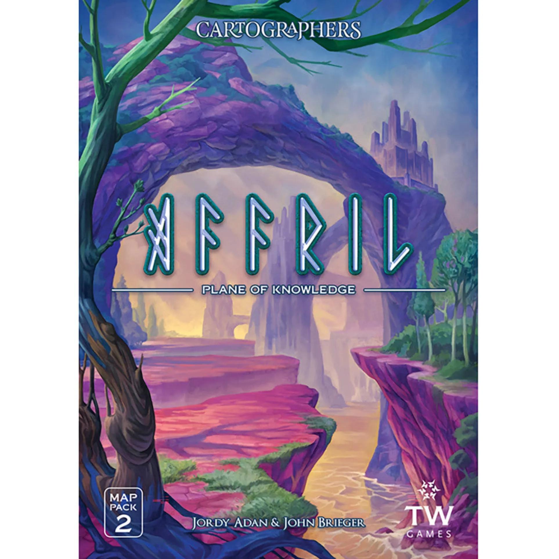 Cartographers Heroes: Affril - Map Pack 2 Expansion Set