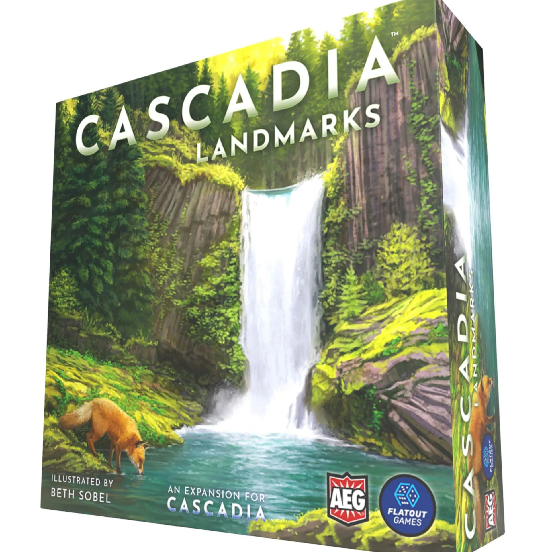 Cascadia Landmarks Expansion Board Game - Puzzle & Tile Placement