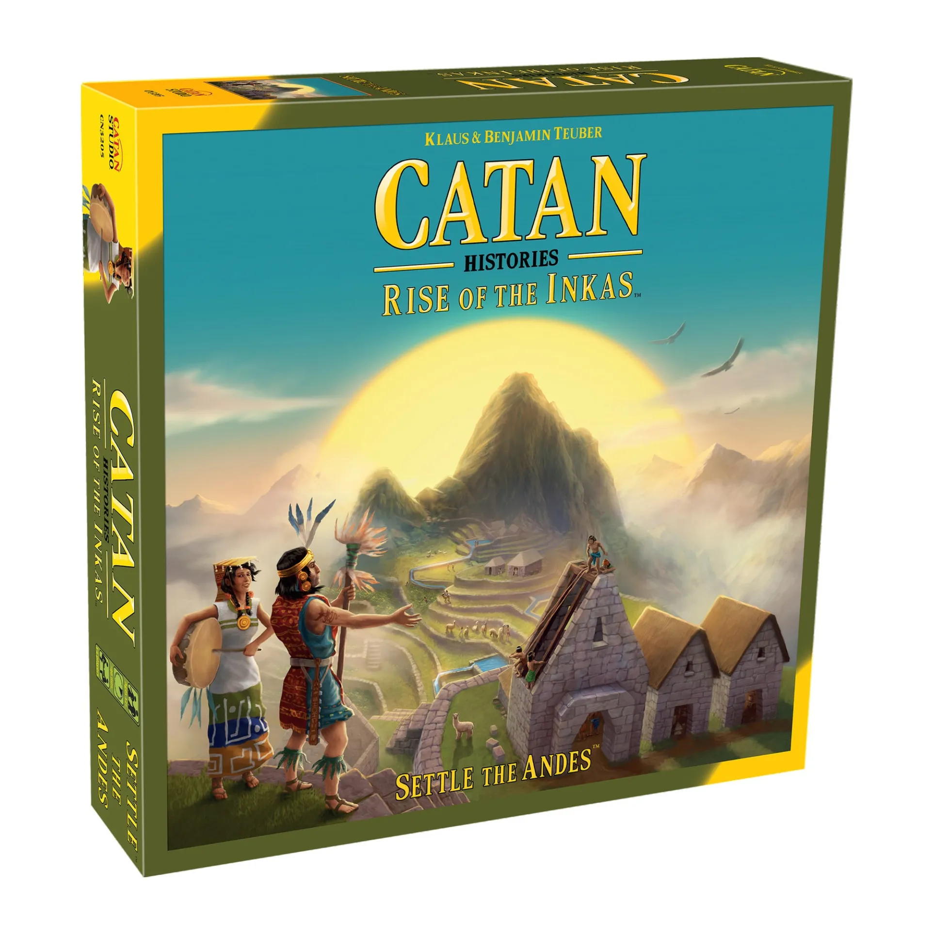 Catan Histories: Rise of the Inkas Strategic Board Game