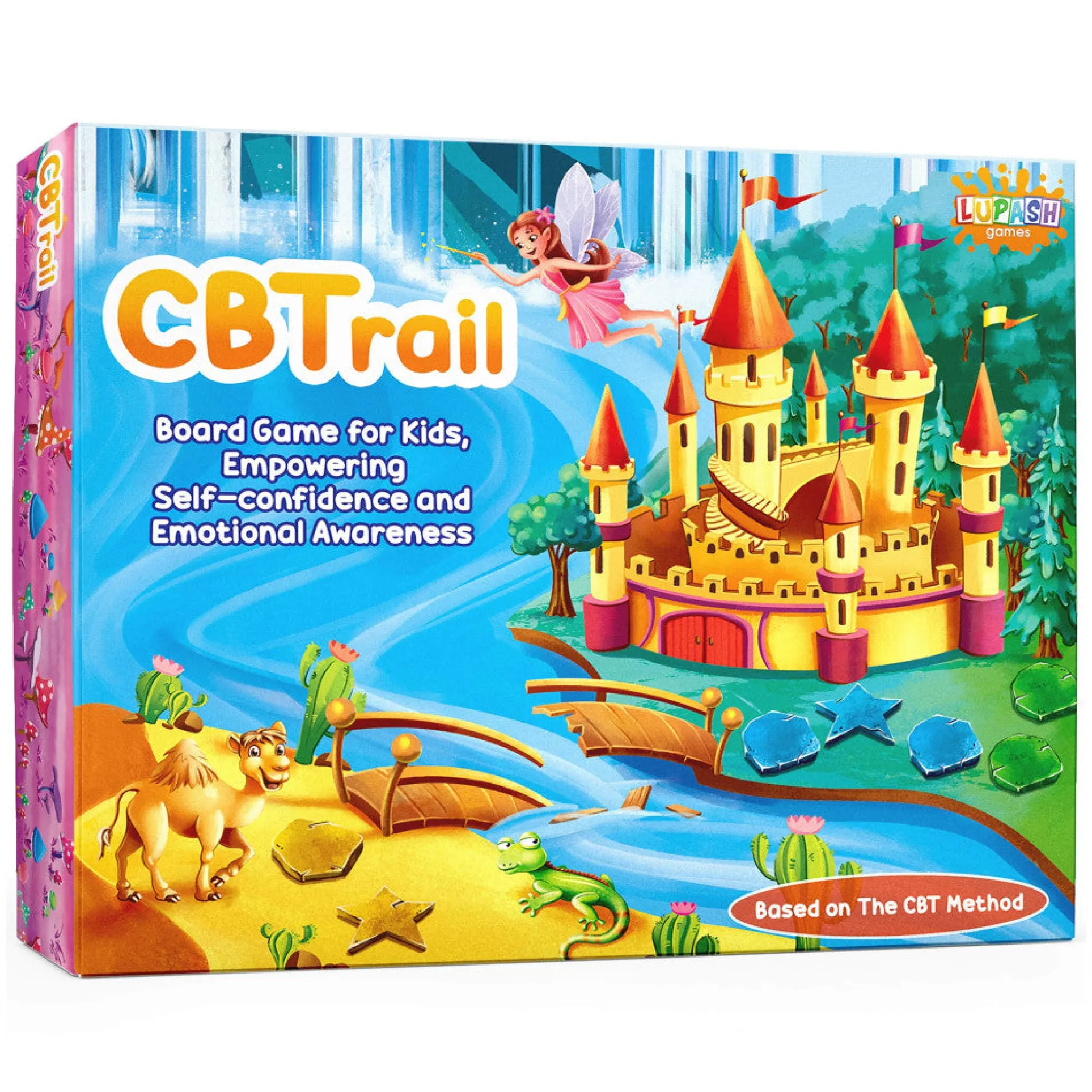 CBTrail Therapy Board Game by Lupash Games - Educational Play for Kids Age 7+