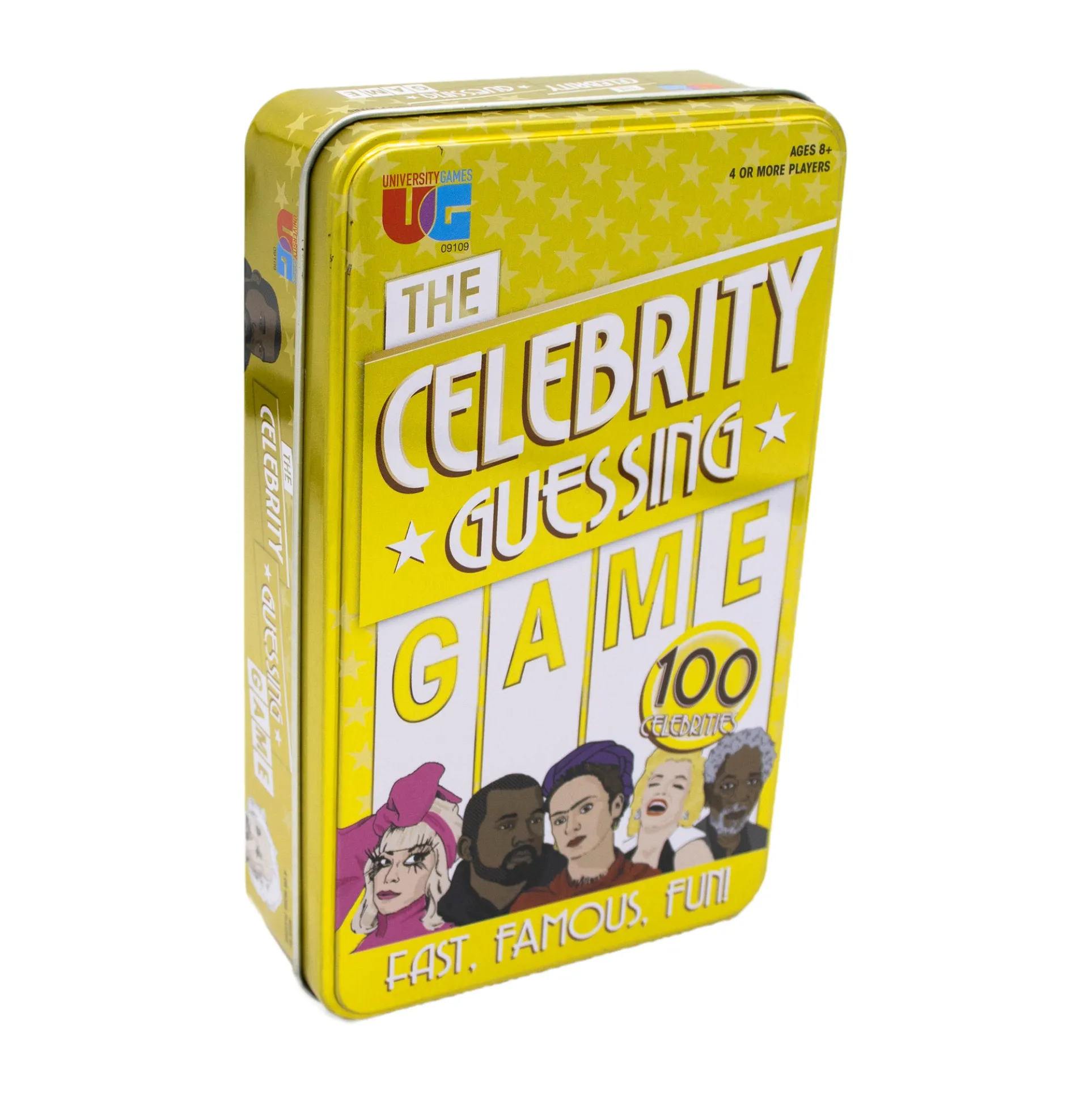 Celebrity Guessing Game Tin - Quick Clue Party Game