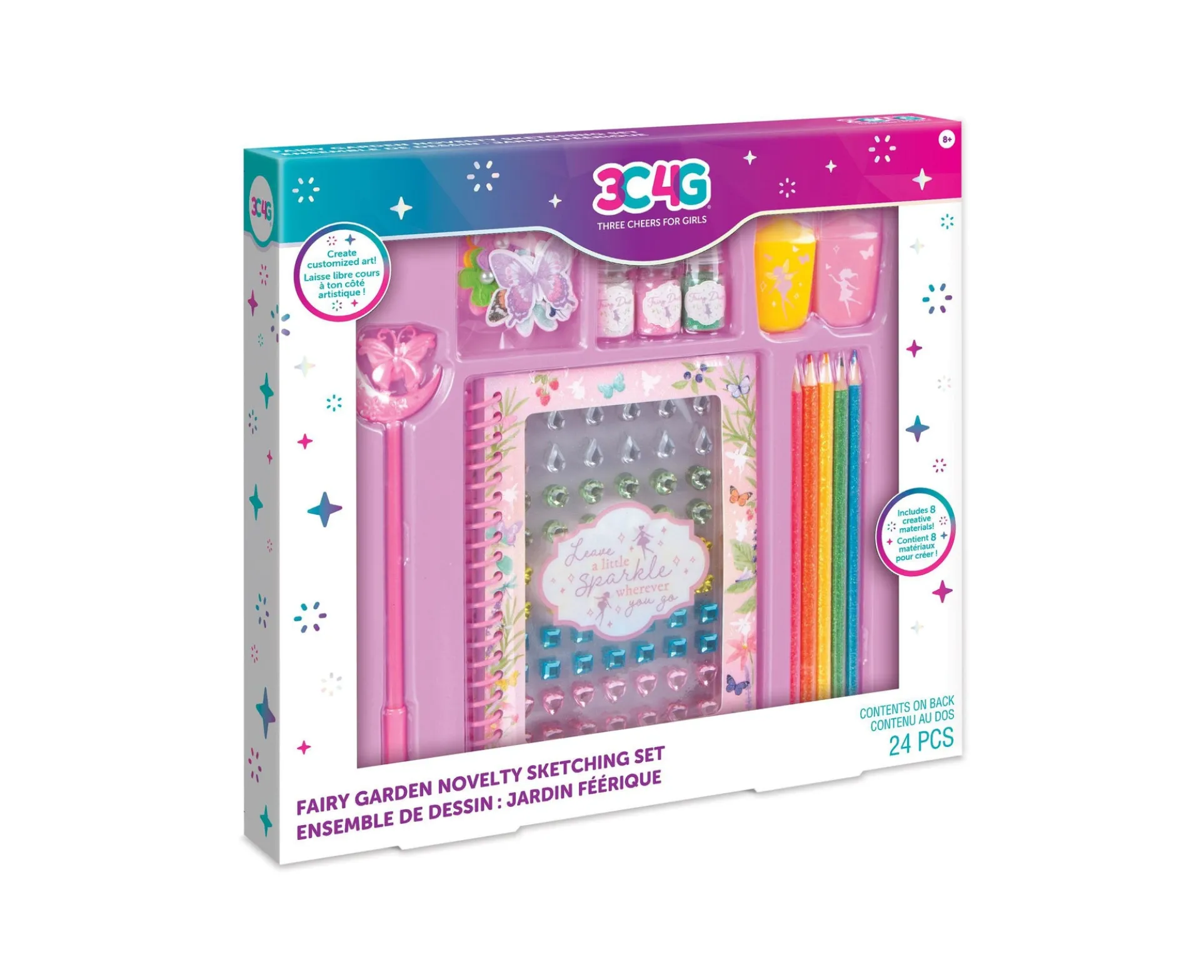 3C4G Fairy Garden Complete Sketching and Craft Set