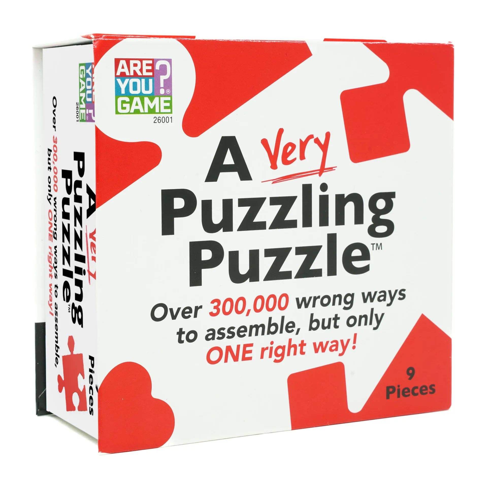 Challenging 9-Piece Brain Teaser Puzzle - A Very Puzzling Puzzle