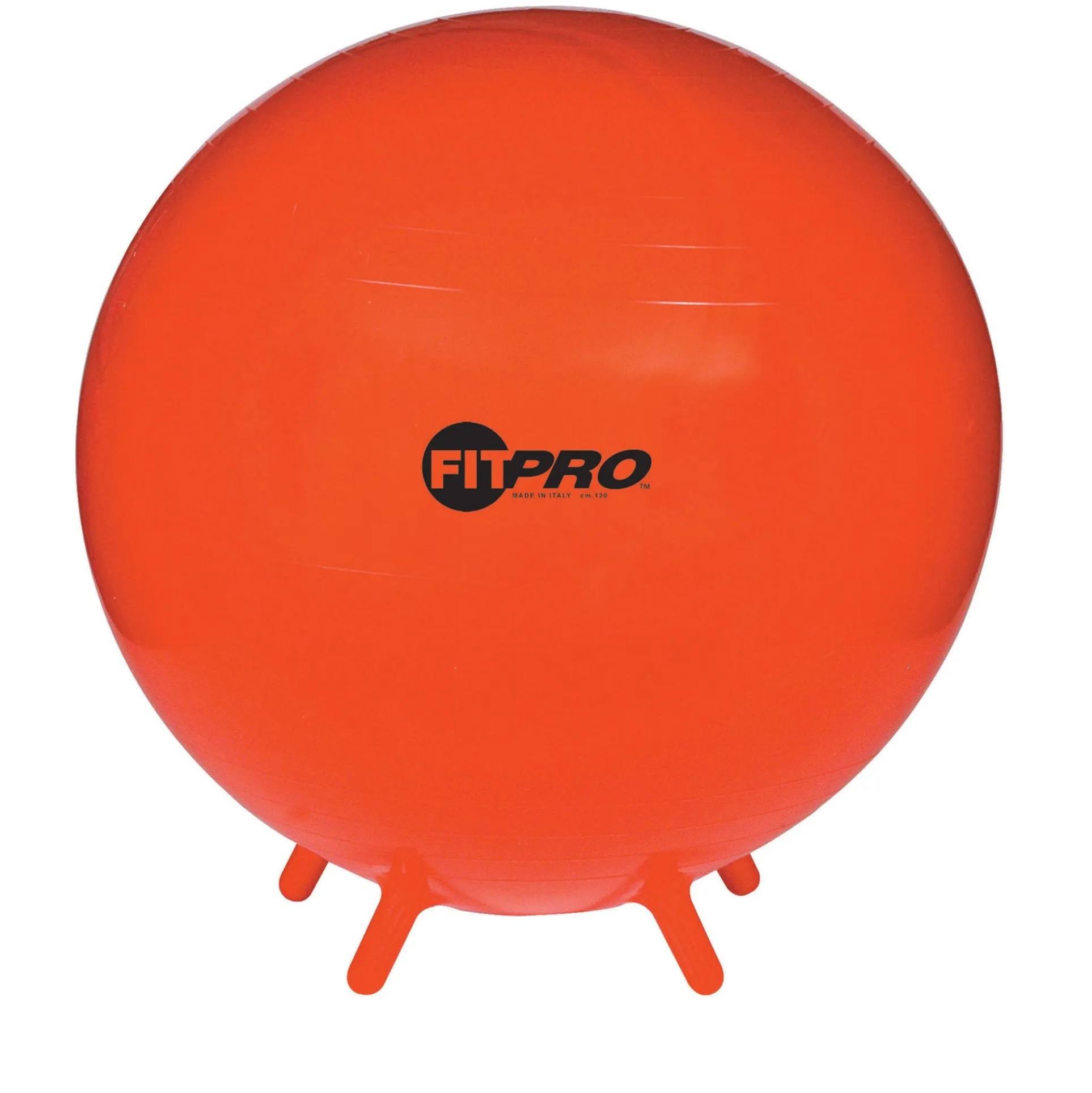 Champion Sports 75cm FitPro Ball with Stability Legs - Power Red