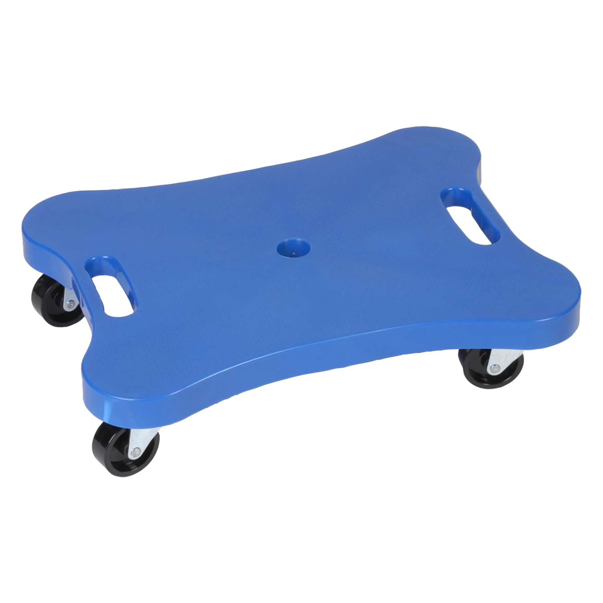Champion Sports Contoured Plastic Scooter with Handles, Royal Blue