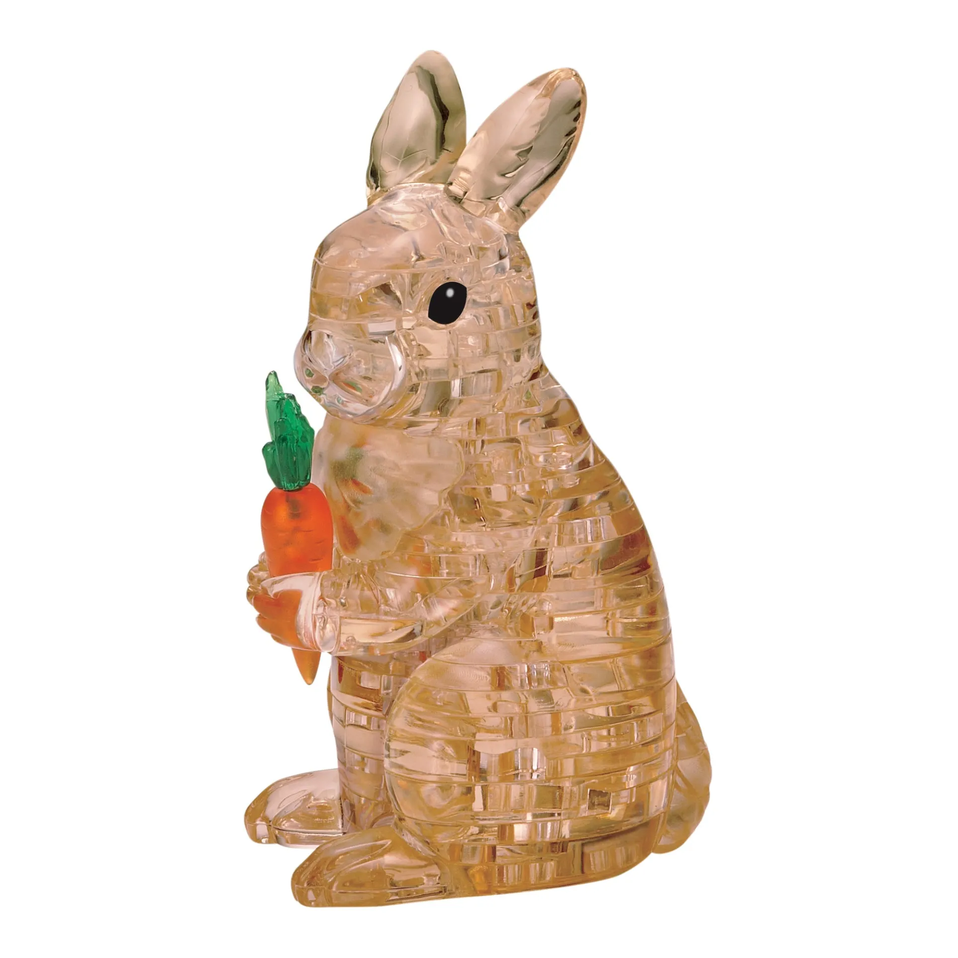 Charming Bunny 3D Crystal Puzzle - 43 Piece Set