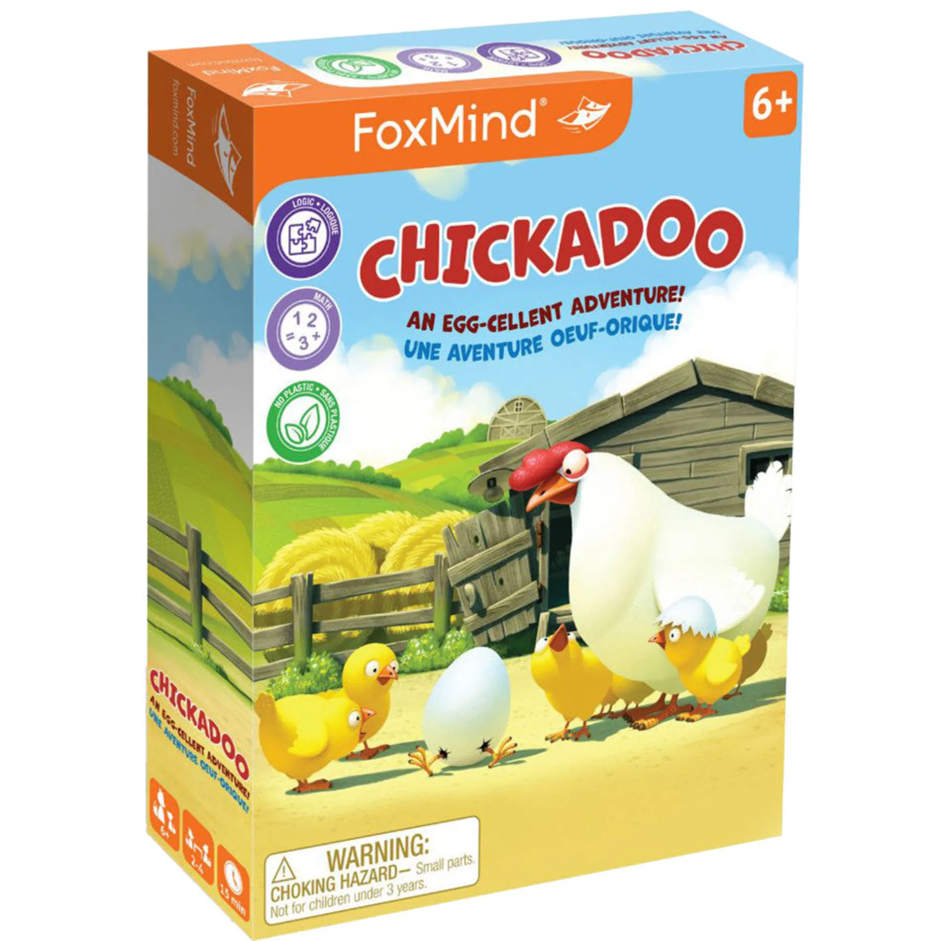 Chickadoo Card Game by FoxMind Games - Strategic Fun for Ages 6+