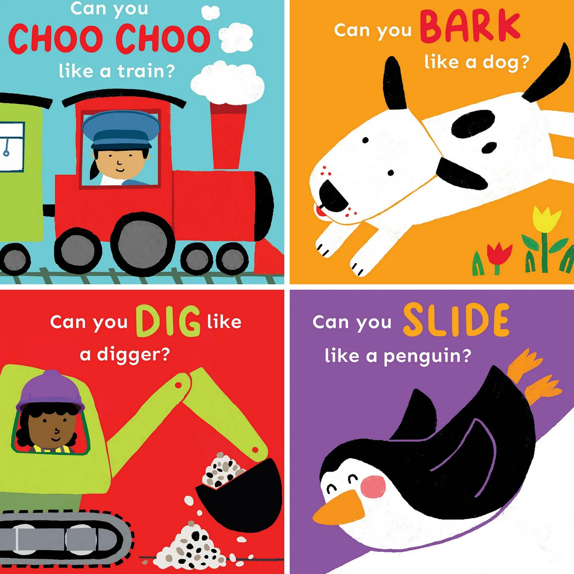 Child’s Play Books Copy Cats, 4-Board Book Set