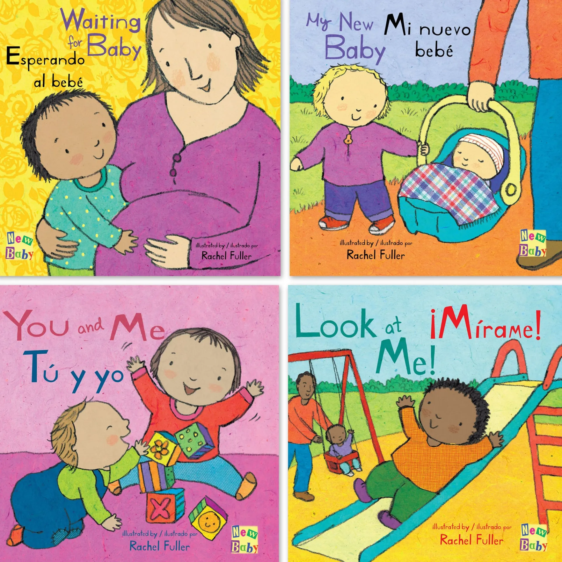 Child’s Play Books New Baby Sibling Bonding Board Book Series