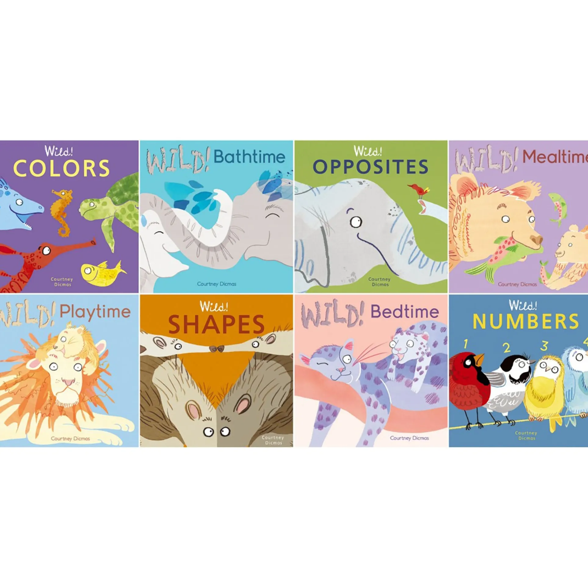 Child's Play Books Wild! 8-Book Concepts Board Set