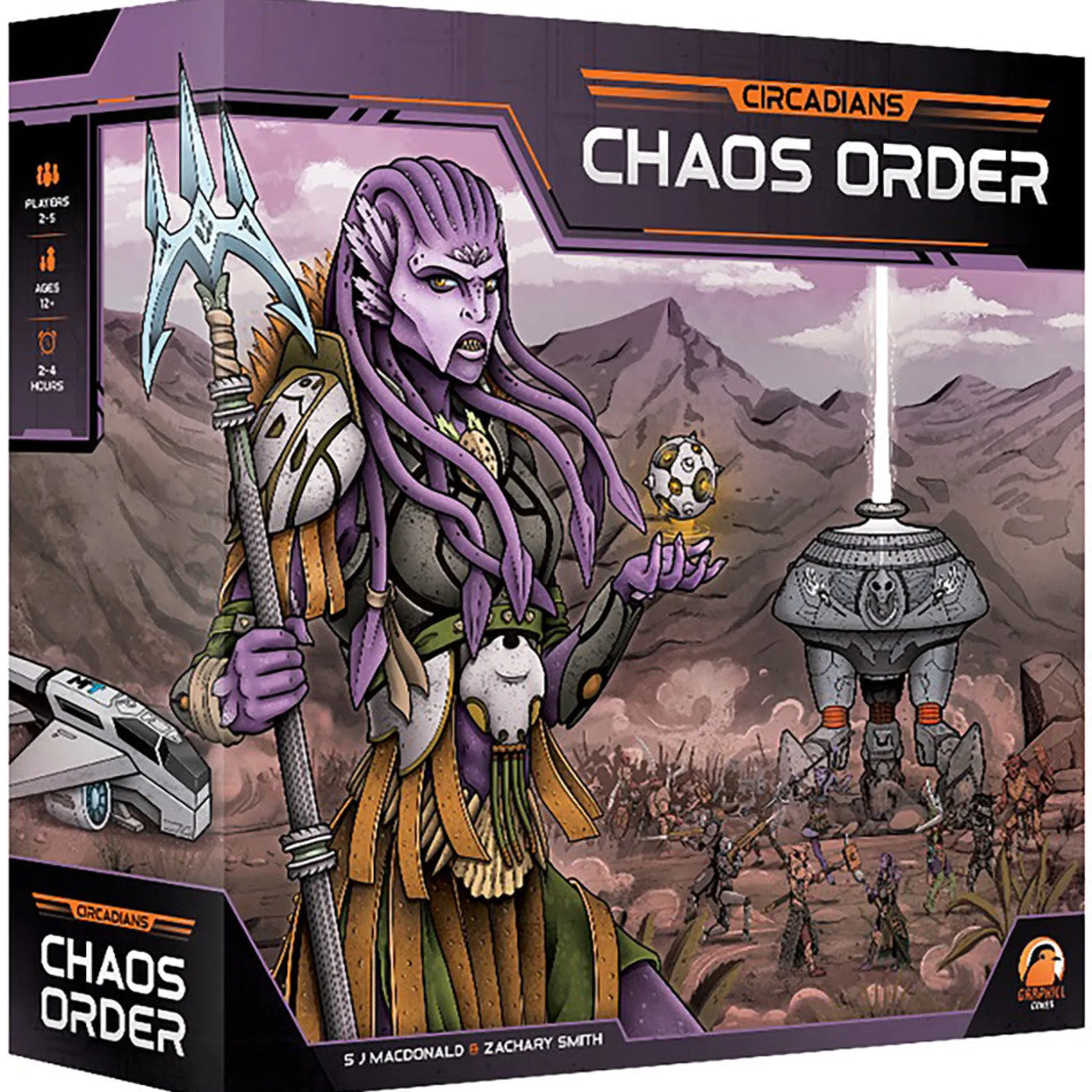 Circadians: Chaos Order Advanced Strategy Board Game