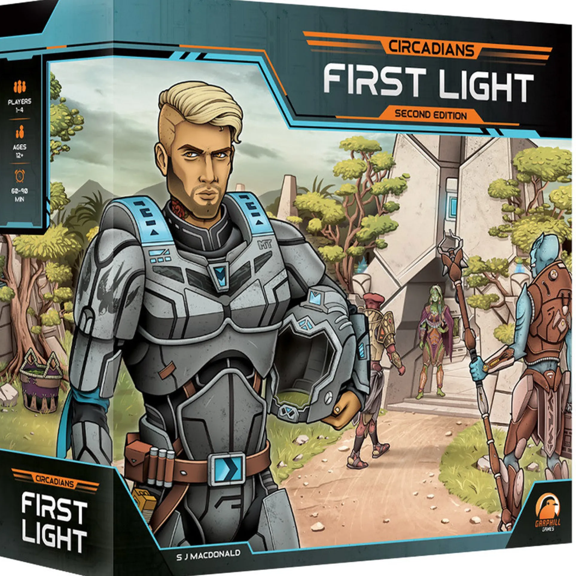 Circadians: First Light Second Edition - Strategic Dice Placement Board Game