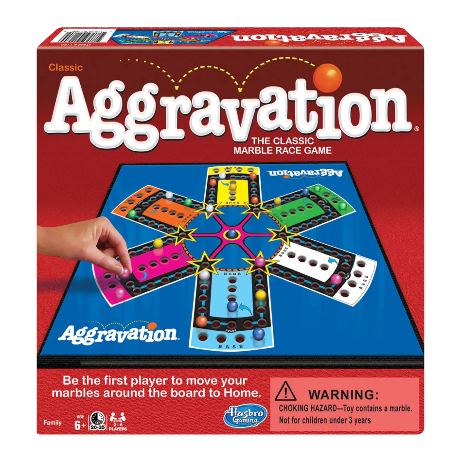 Classic Aggravation Board Game with Original Artwork