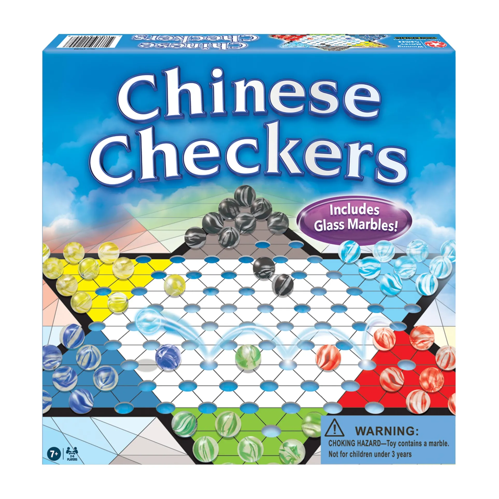 Classic Chinese Checkers Handcrafted Wooden Board Game Set