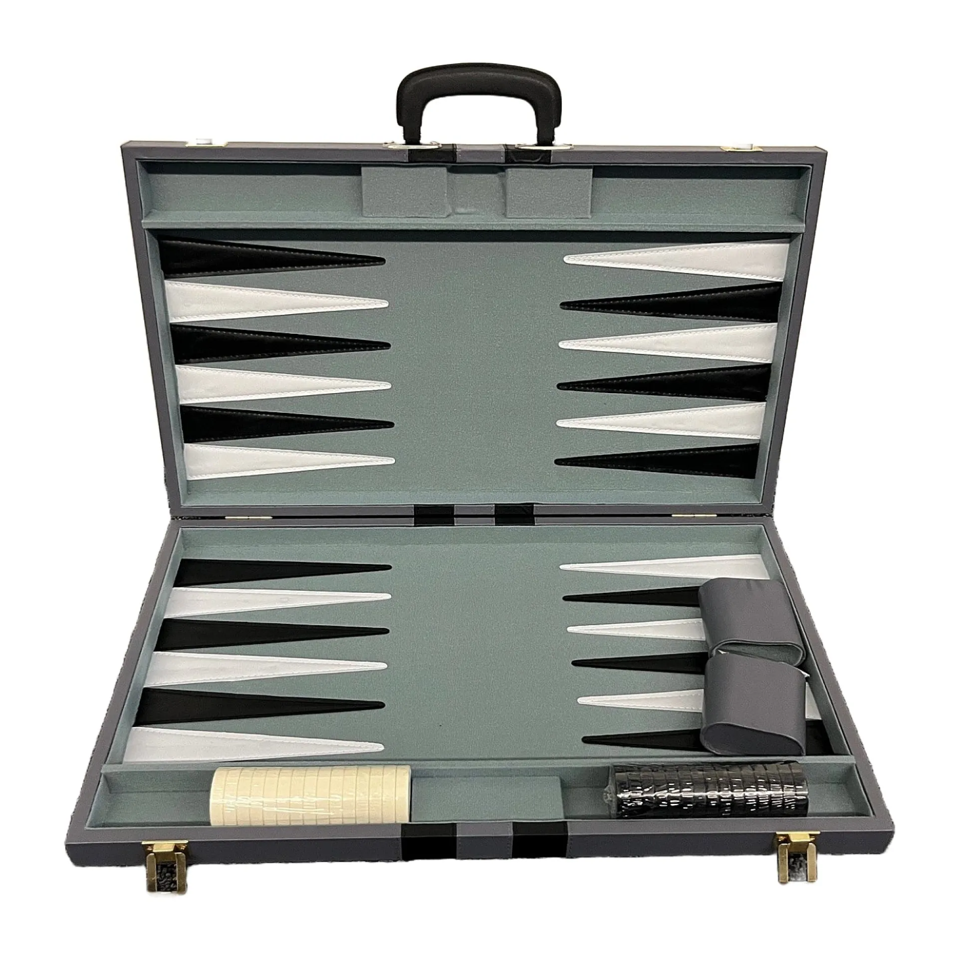 Classic Game Collection 21" Luxury Backgammon Set