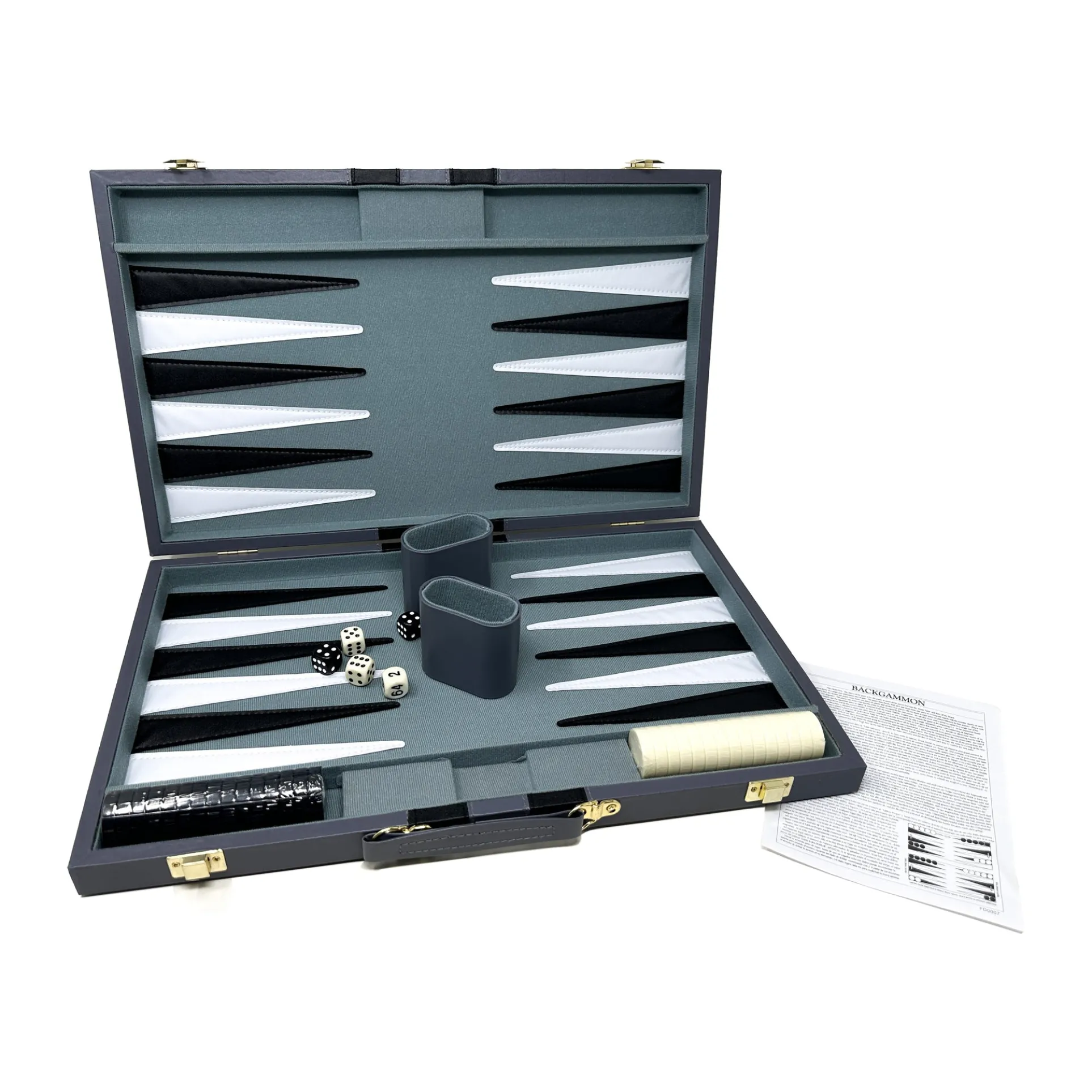 Classic Game Collection 18" Deluxe Backgammon Set