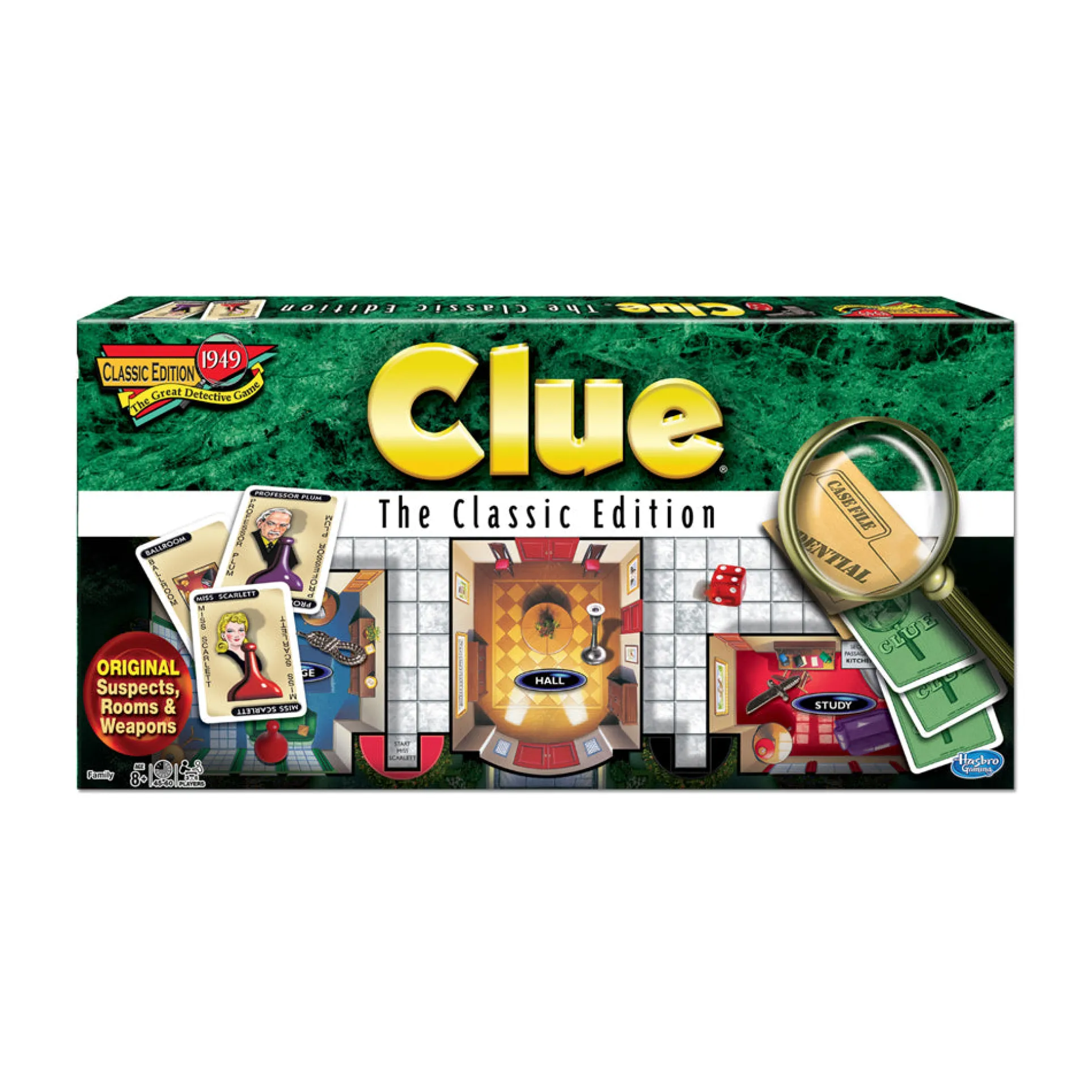 Clue Classic Edition Board Game by Winning Moves