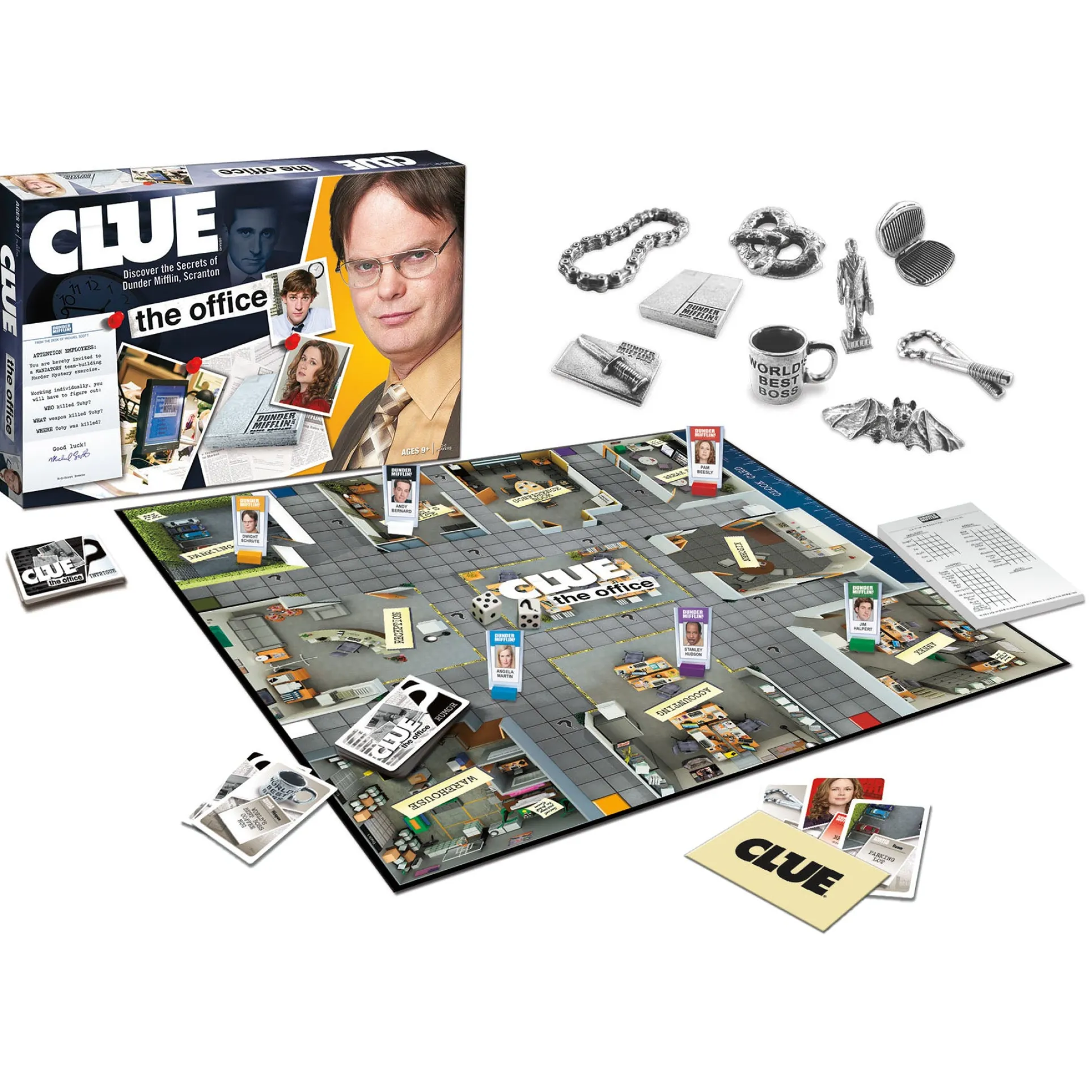 CLUE®: The Office Edition - A Dunder Mifflin Mystery Game
