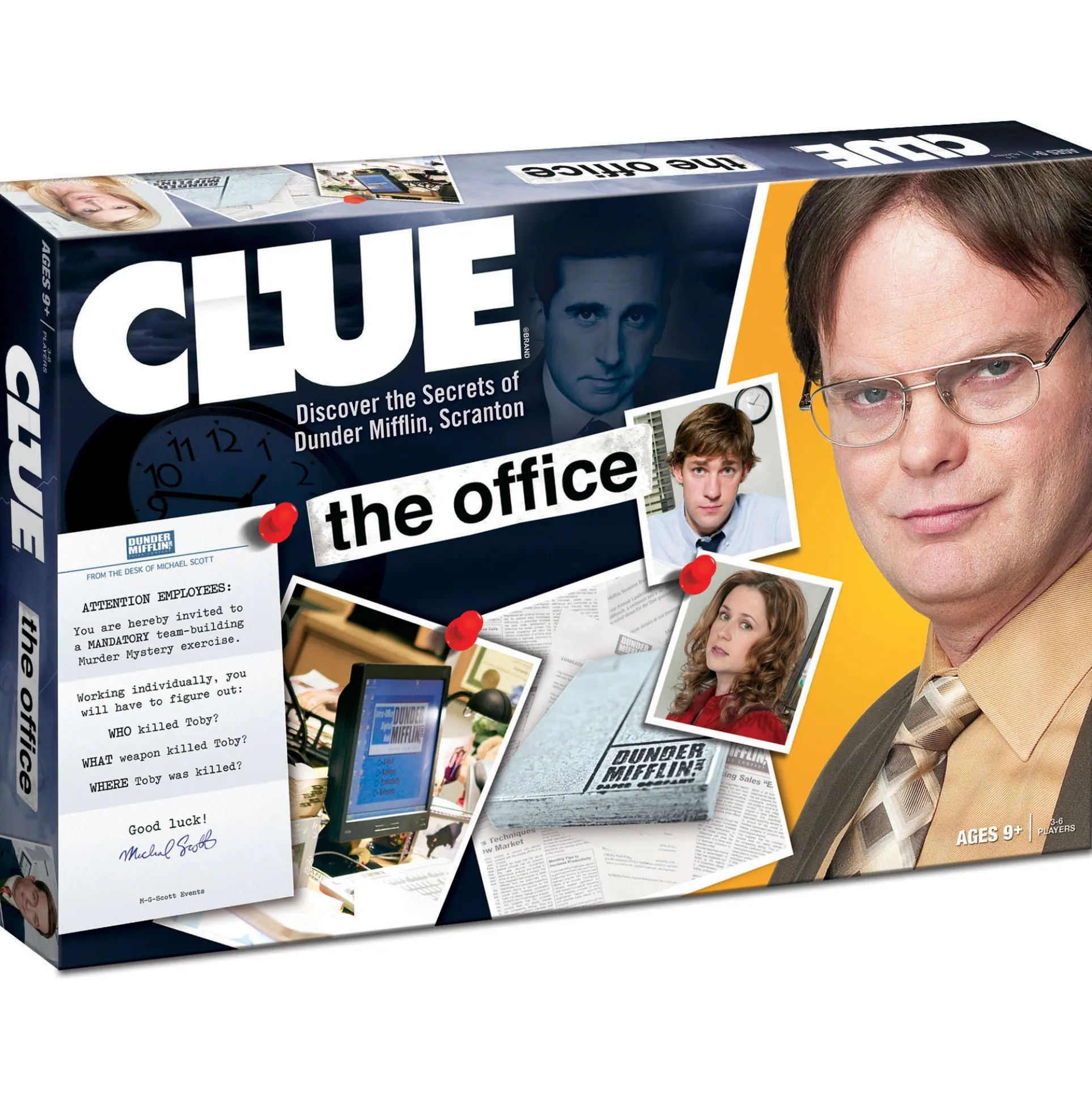 CLUE®: The Office Edition - A Dunder Mifflin Mystery Game