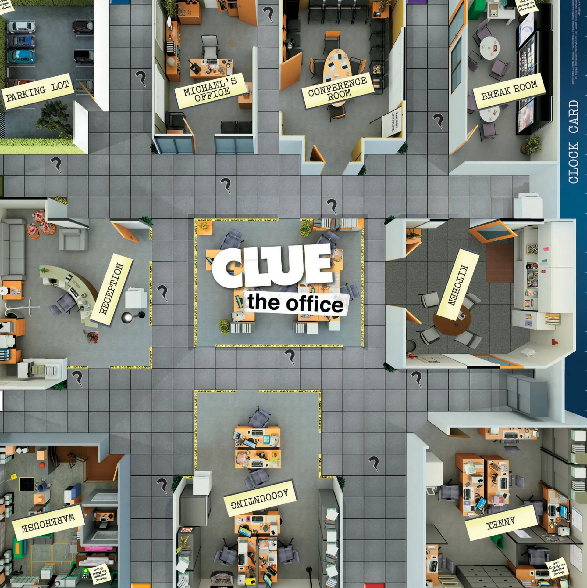CLUE®: The Office Edition - A Dunder Mifflin Mystery Game