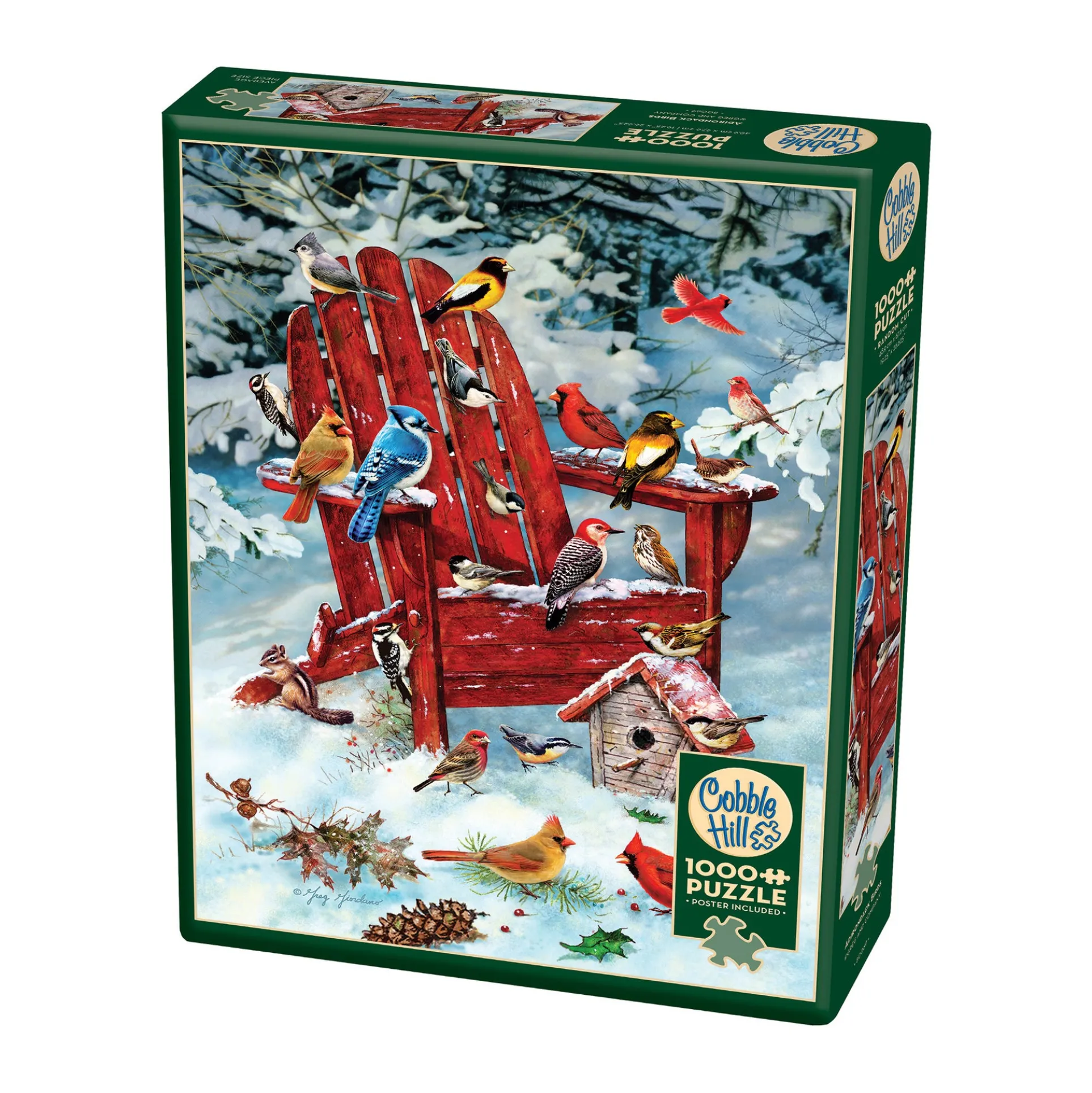 Cobble Hill Adirondack Birds Jigsaw Puzzle - 1000 pc