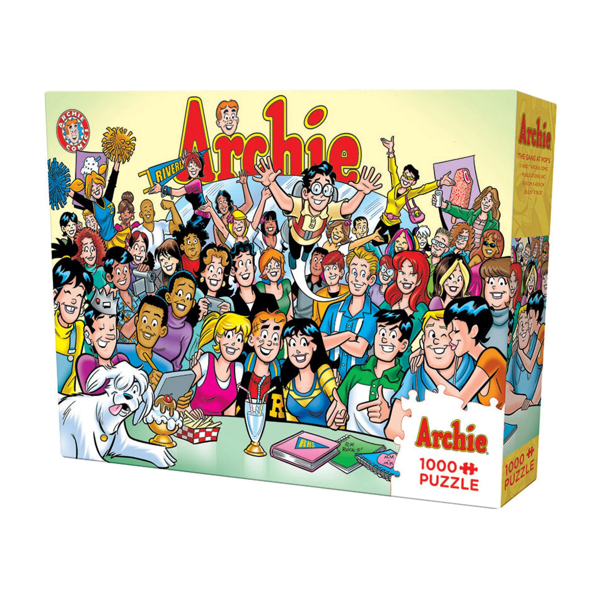 Cobble Hill Archie Comics The Gang at Pop's Jigsaw Puzzle - 1000 pc